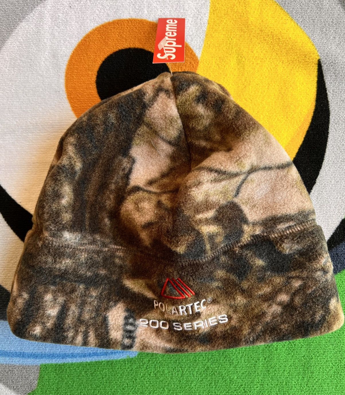 メンズ Supreme Polartec Sport Beanie Tree Camo