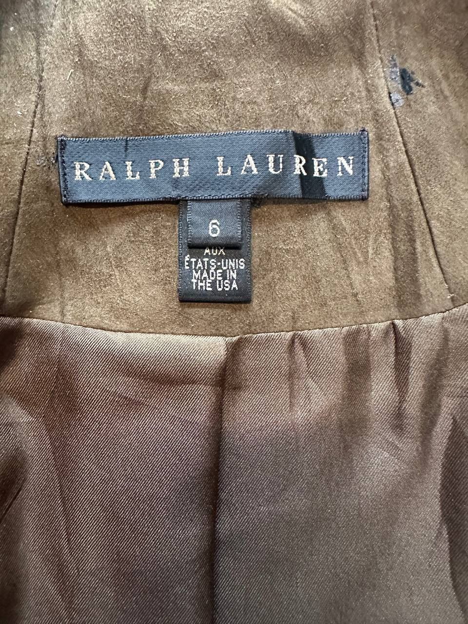 Polo Ralph Lauren Polo Ralph Lauren Slim Fit Suede Leather Jacket Size XS / US 0-2 / IT 36-38 - 15 Thumbnail