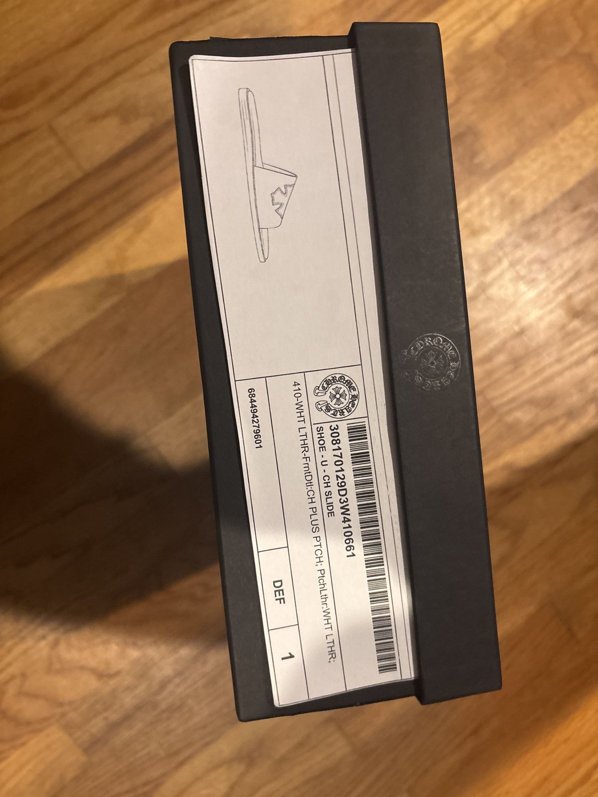 Chrome Hearts Chrome hearts white leather ch plus patch slippers size 41 Size US 8 / EU 41 - 9 Thumbnail