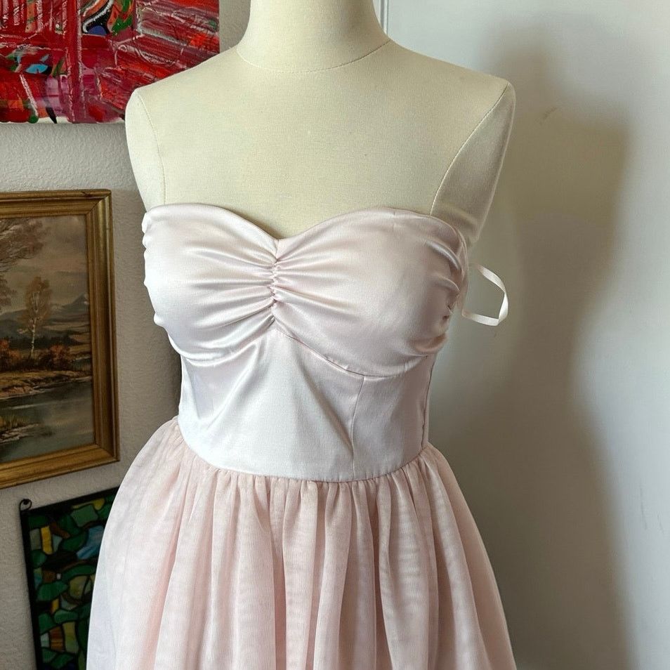 Other delias vintage pink princess sleeveless dress Size S / US 4 / IT 40 - 2 Thumbnail