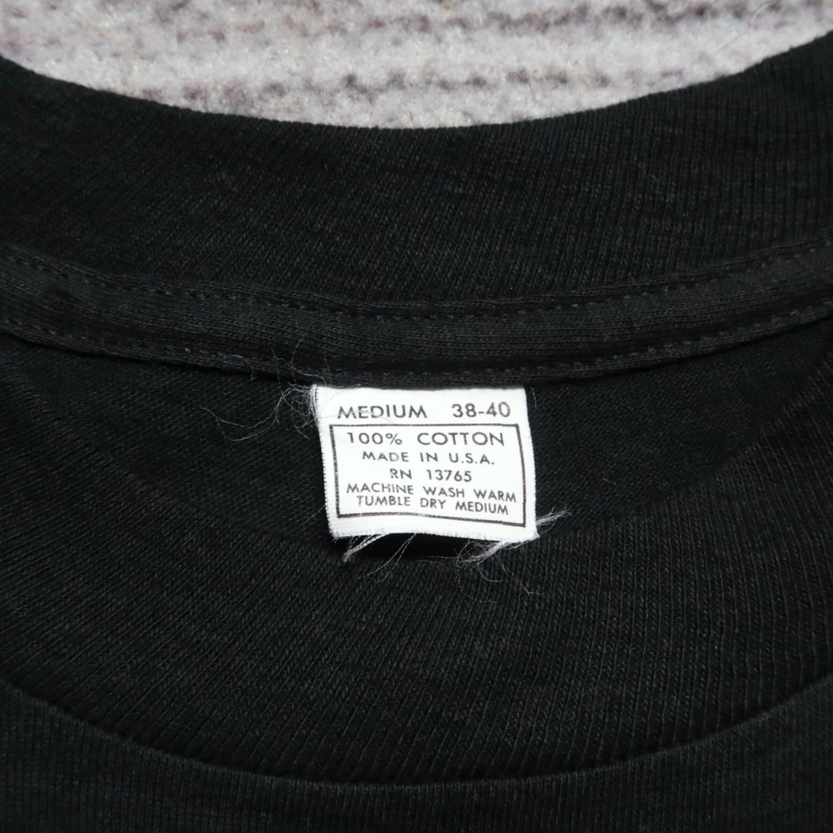 Vintage VINTAGE Rock Steady Crew Shirt M Black Mens T-Shirt USA Made in USA Tee Size US M / EU 48-50 / 2 - 6 Thumbnail