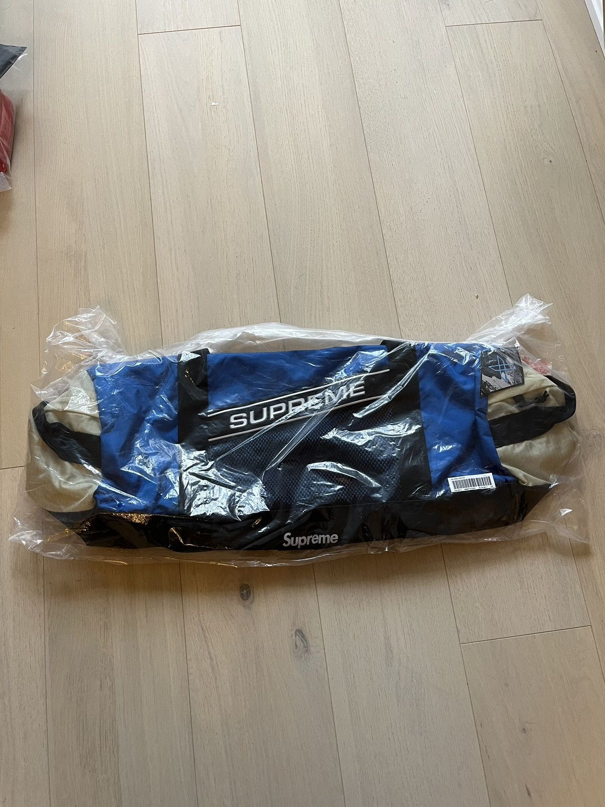 image of Supreme Fw23 Duffle Bag Blue - , Men's