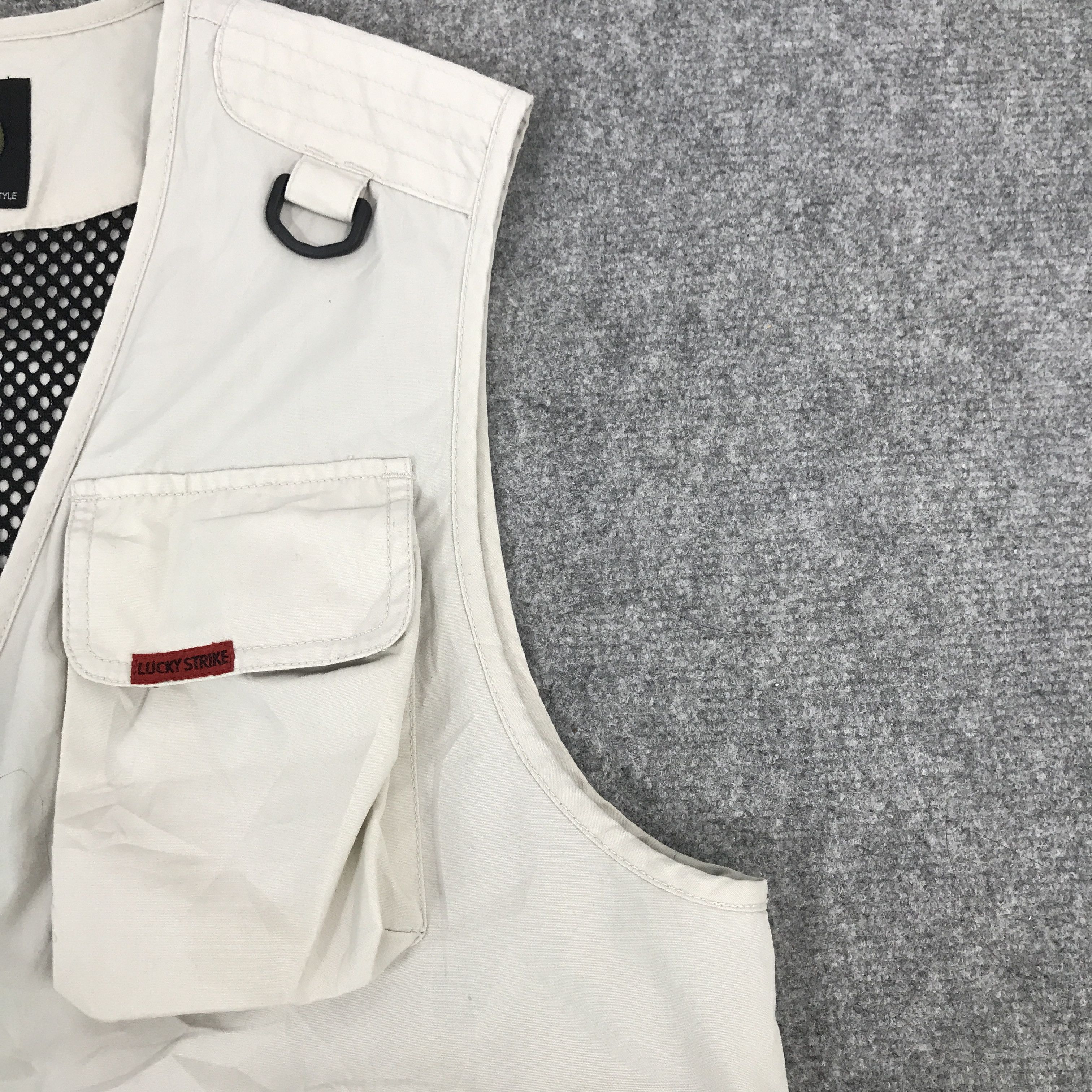 Japanese Brand Lucky Strike tactical vest motorsport brand Size US L / EU 52-54 / 3 - 5 Thumbnail