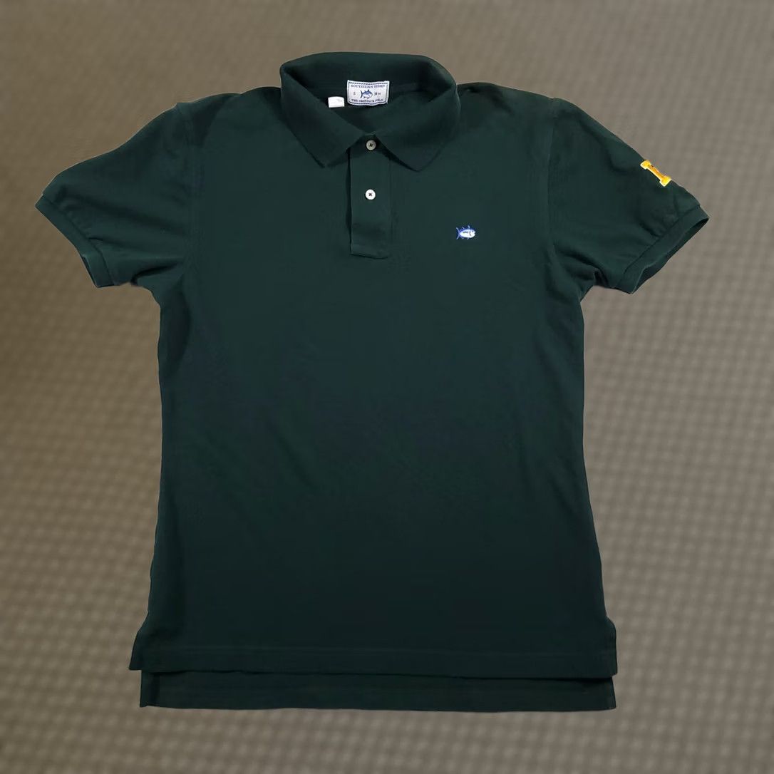 Southern Tide Southern Tide Polo Shirt Mens Small Green Skipjack Logo Embroidered BU Boston Shirt Men Small Green Skipjack Logo Embroidered BU Boston Size US S / EU 44-46 / 1 - 1 Thumbnail