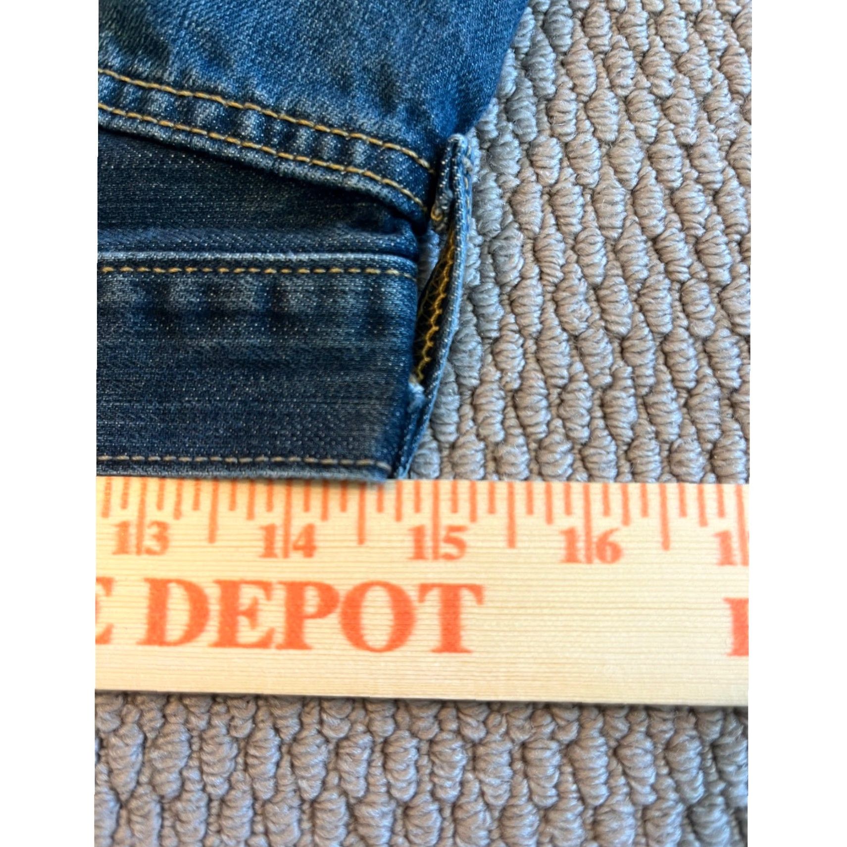 Levi's Levi’s 501 Jeans Denim Dark Wash Straight 31x32 Men City Classic Original Fit Button Jeans Size US 30 / EU 46 - 4 Thumbnail