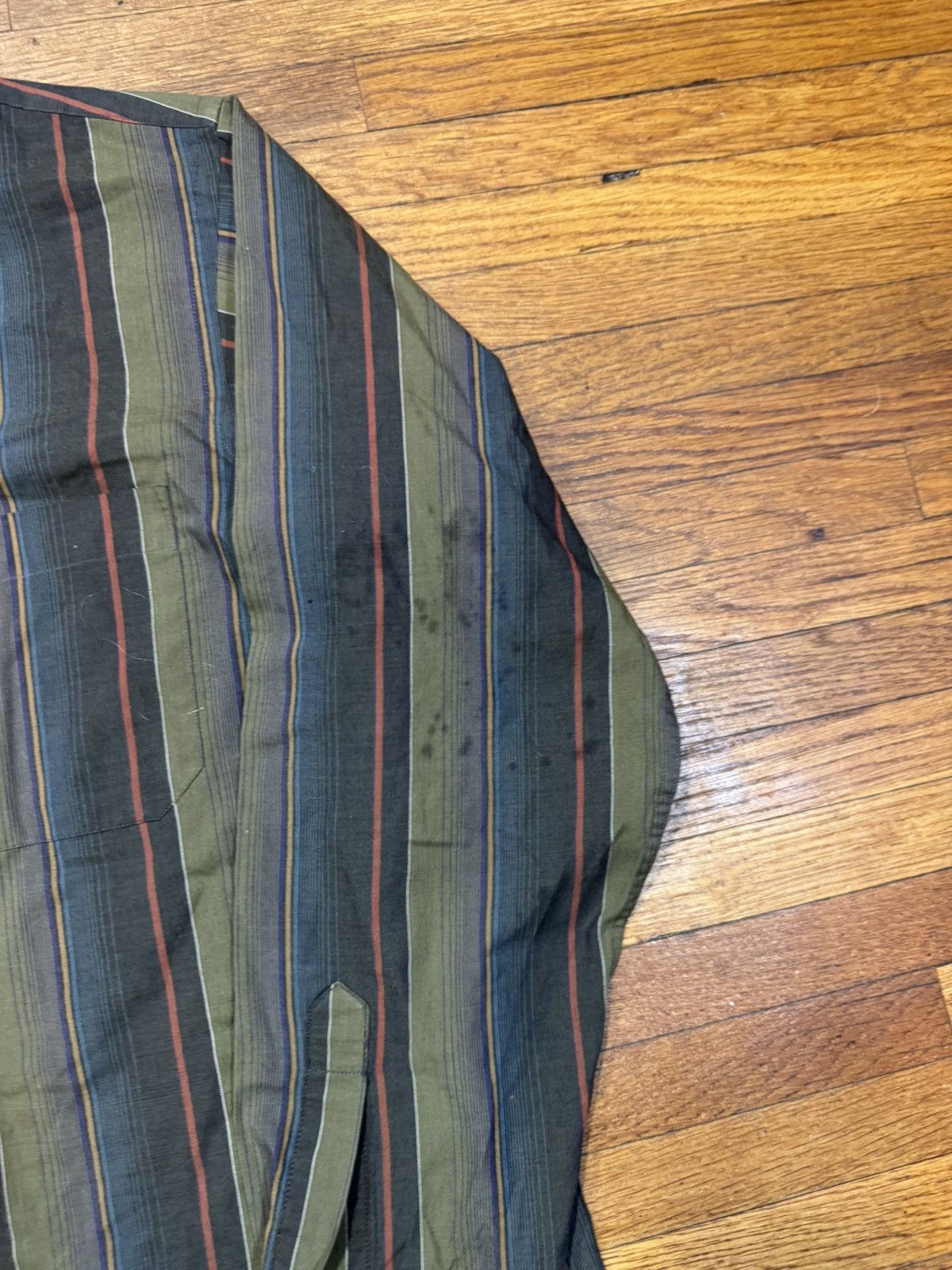 Vintage Vintage Striped Button Up Shirt Size US L / EU 52-54 / 3 - 5 Thumbnail