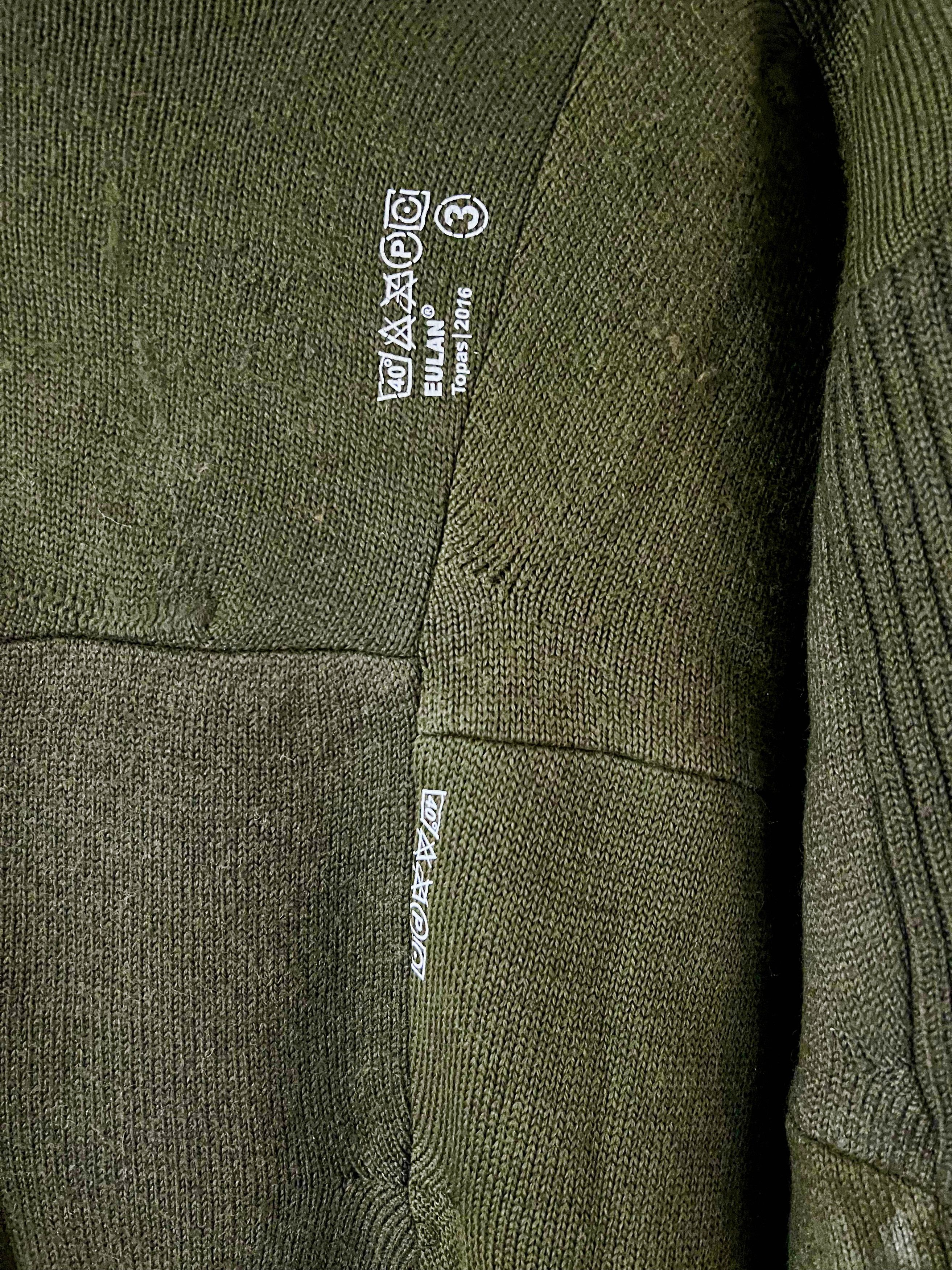 Balenciaga Upcycled Socks Wool-Blend Turtleneck Sweater Size US M / EU 48-50 / 2 - 9 Thumbnail