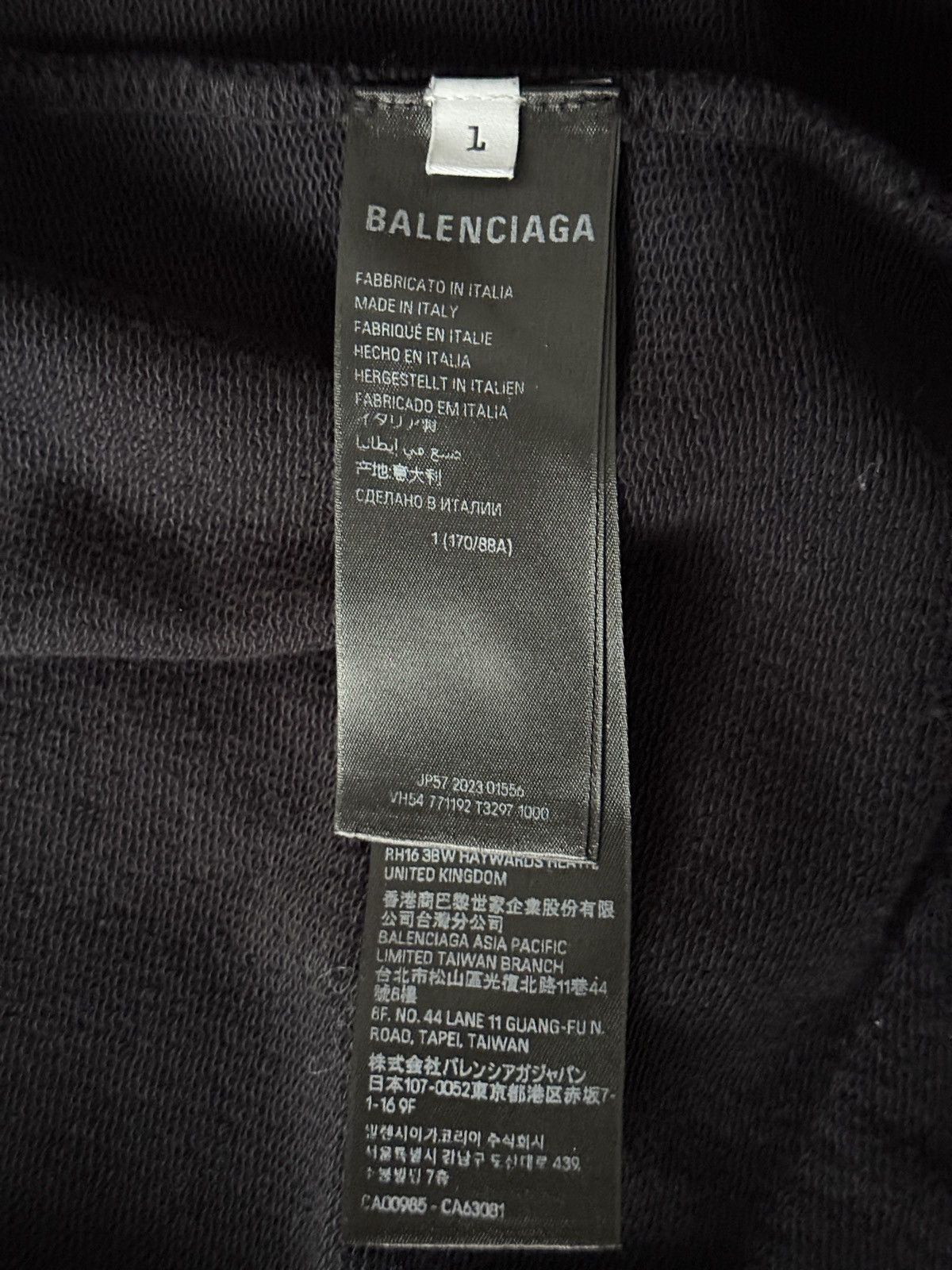 Balenciaga Balenciaga Double Layered Cardigan Unity Size US L / EU 52-54 / 3 - 15 Thumbnail