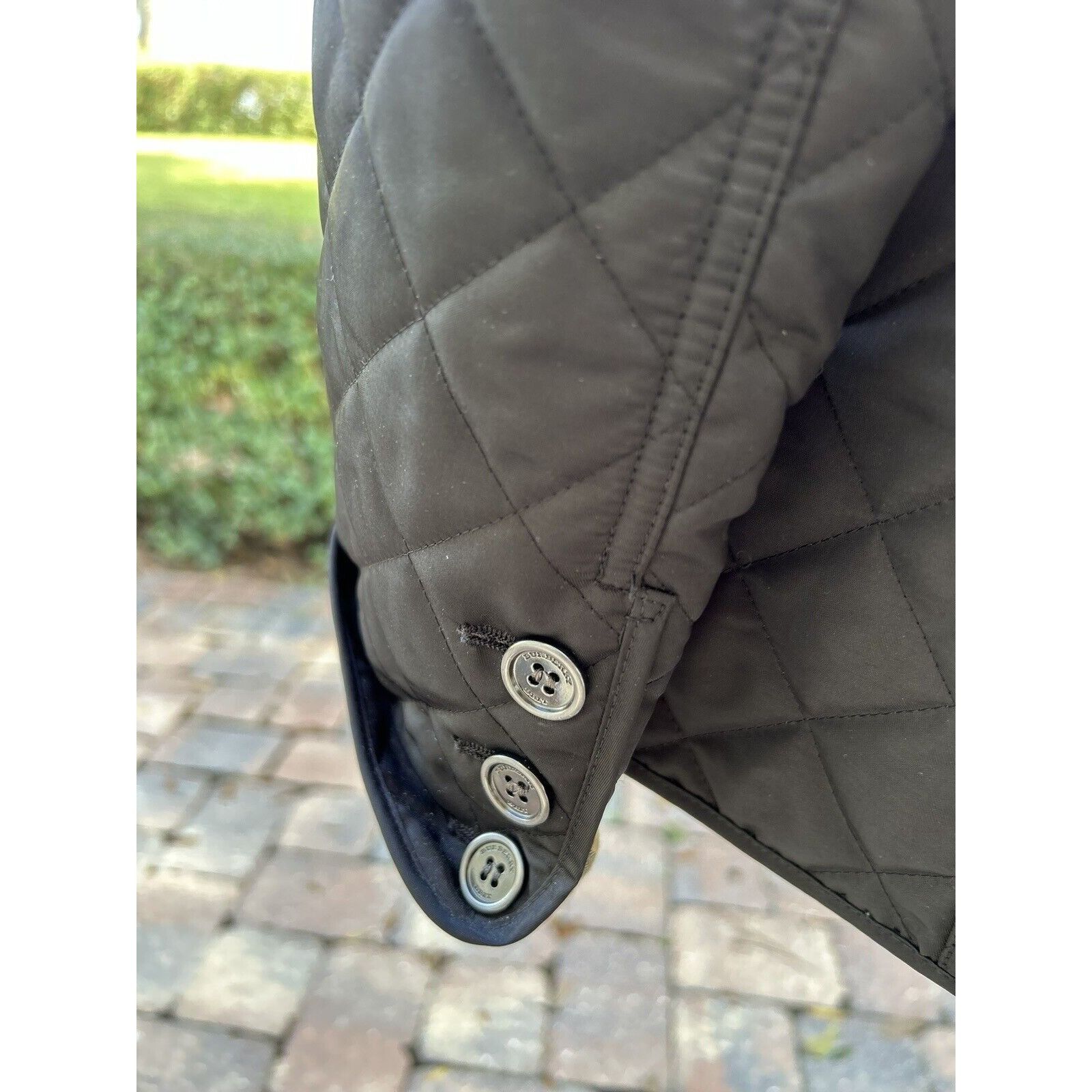 Burberry Women Black Burberry Quilted Coat Med 🖤 Size M / US 6-8 / IT 42-44 - 6 Thumbnail