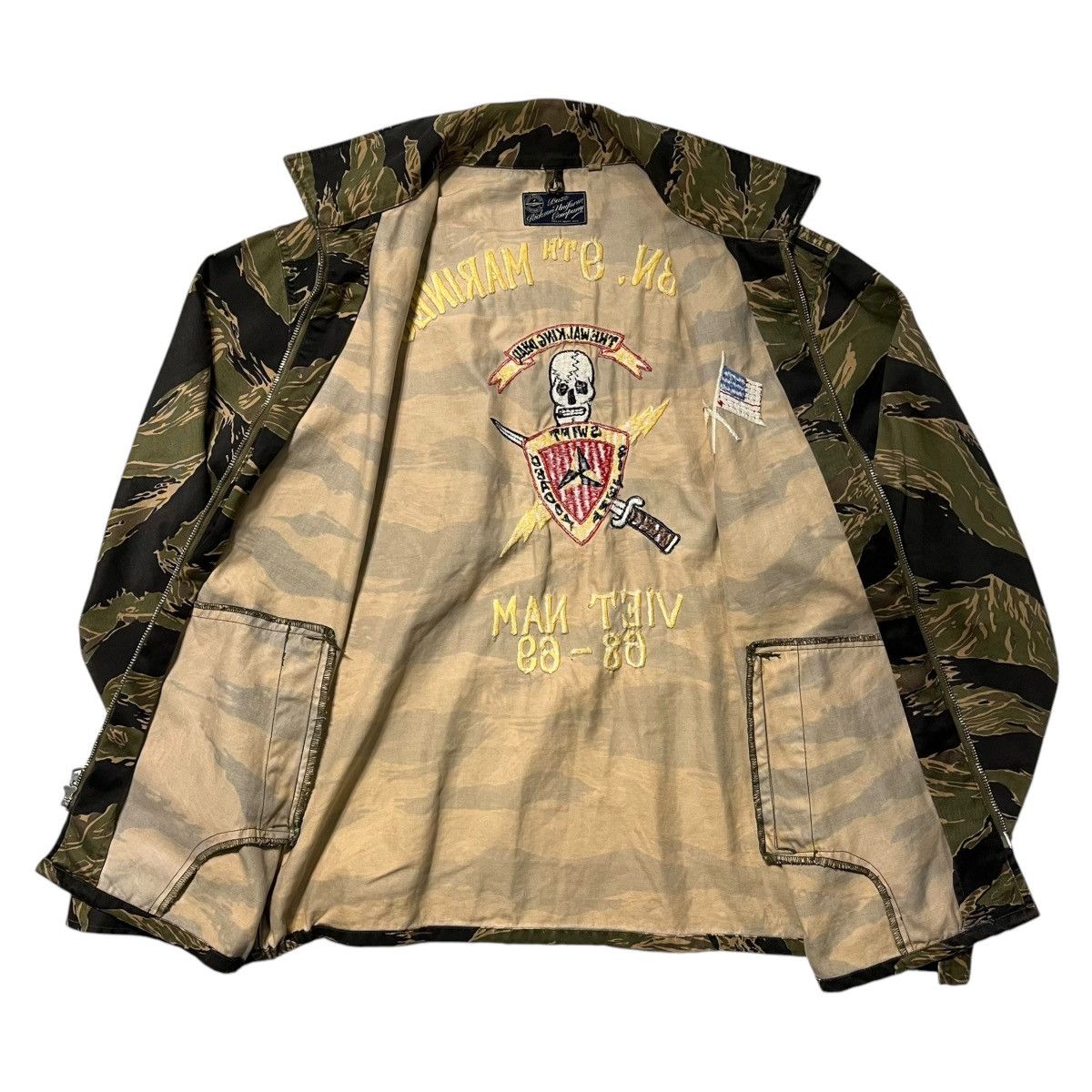 Buzz Rickson's × Toyo Enterprises Buzz Rickson’s Tiger Camo Jacket Embroidery Size US L / EU 52-54 / 3 - 3 Thumbnail