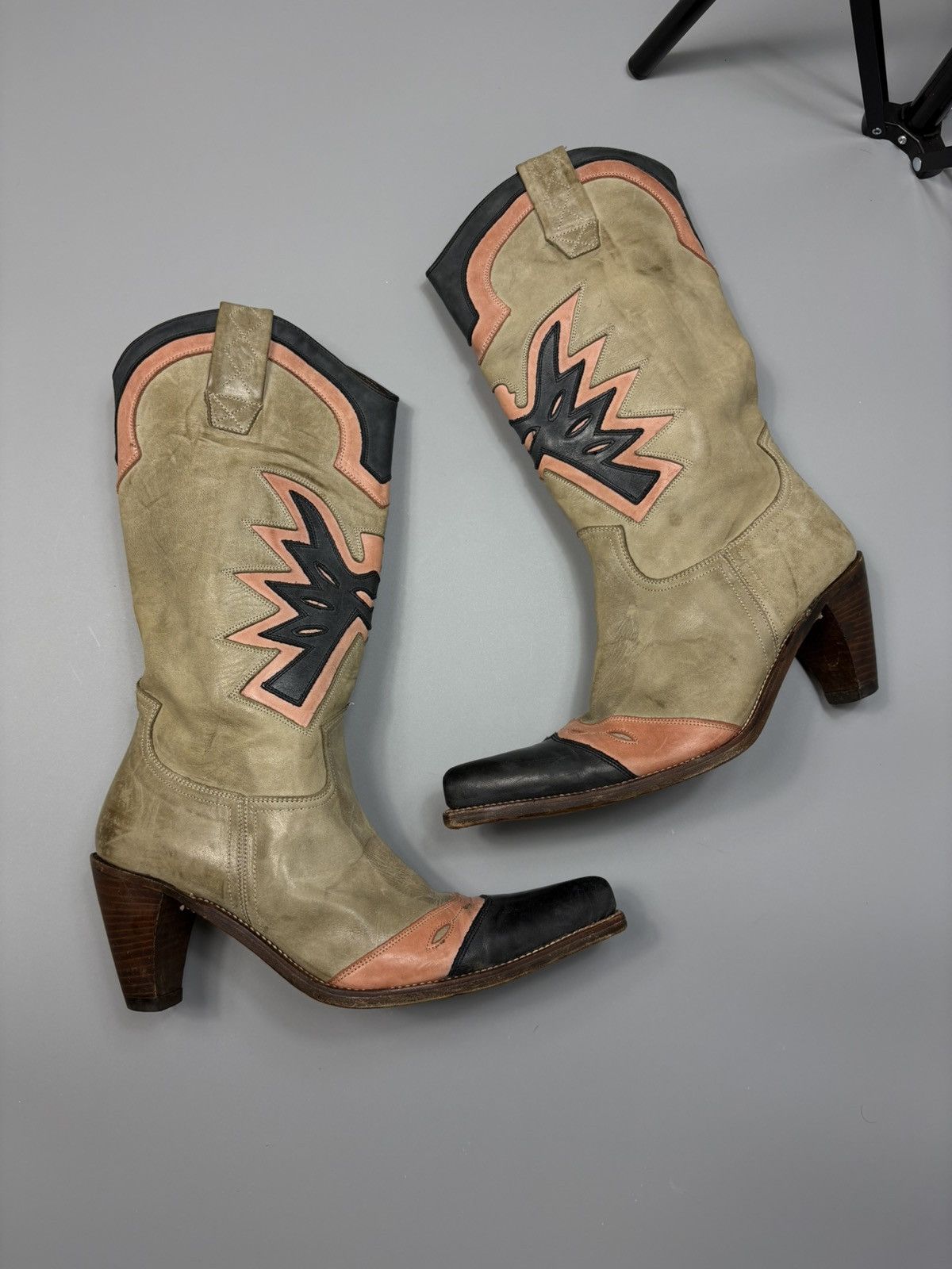 Sancho Boots SANCHO Cowboystiefel Goodyear Welted Western Vintage Boots Size US 8 / IT 38 - 1 Thumbnail