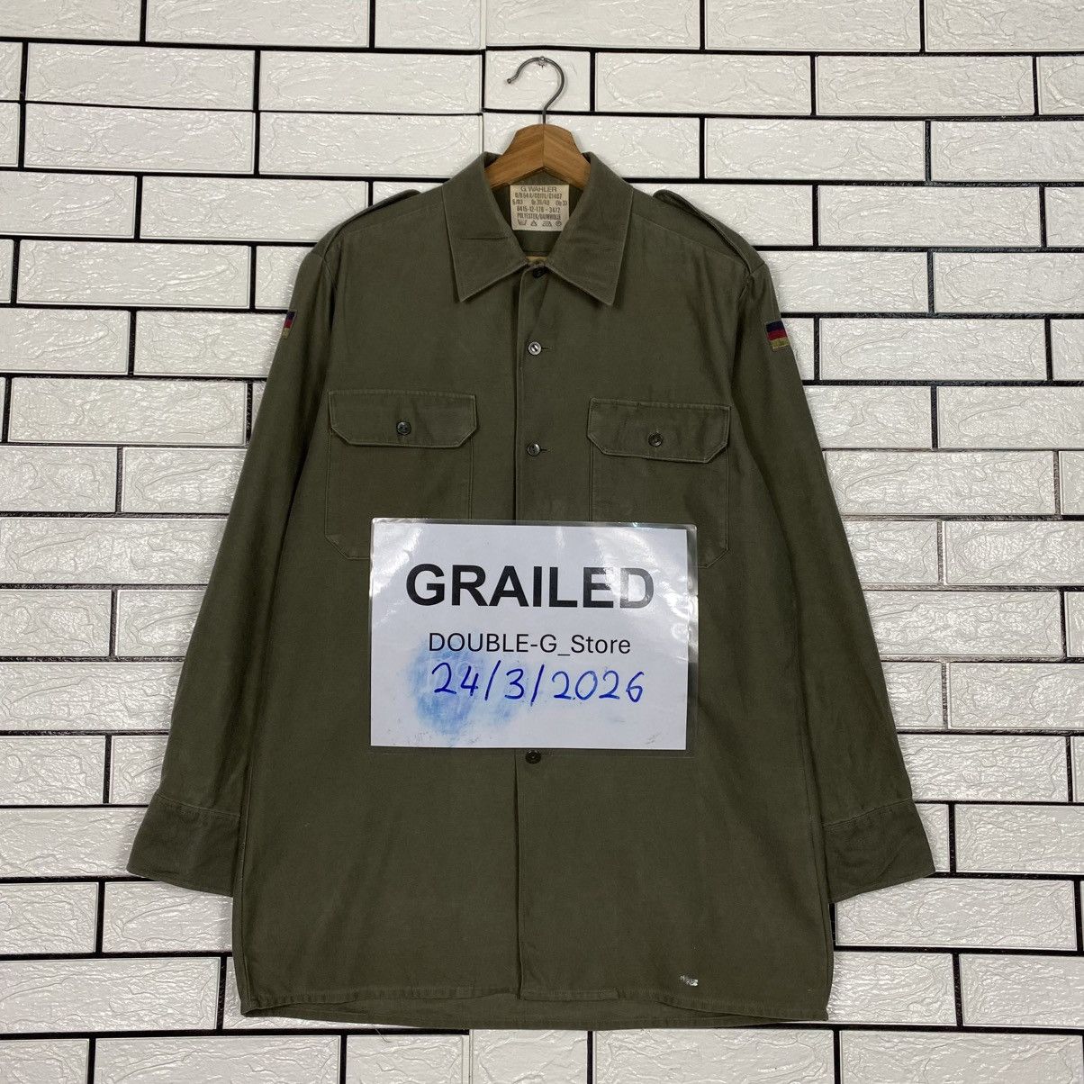 Vintage Vintage Chore Military Jacket Cargo Multi Pocket G. Wahler Size US M / EU 48-50 / 2 - 1 Thumbnail