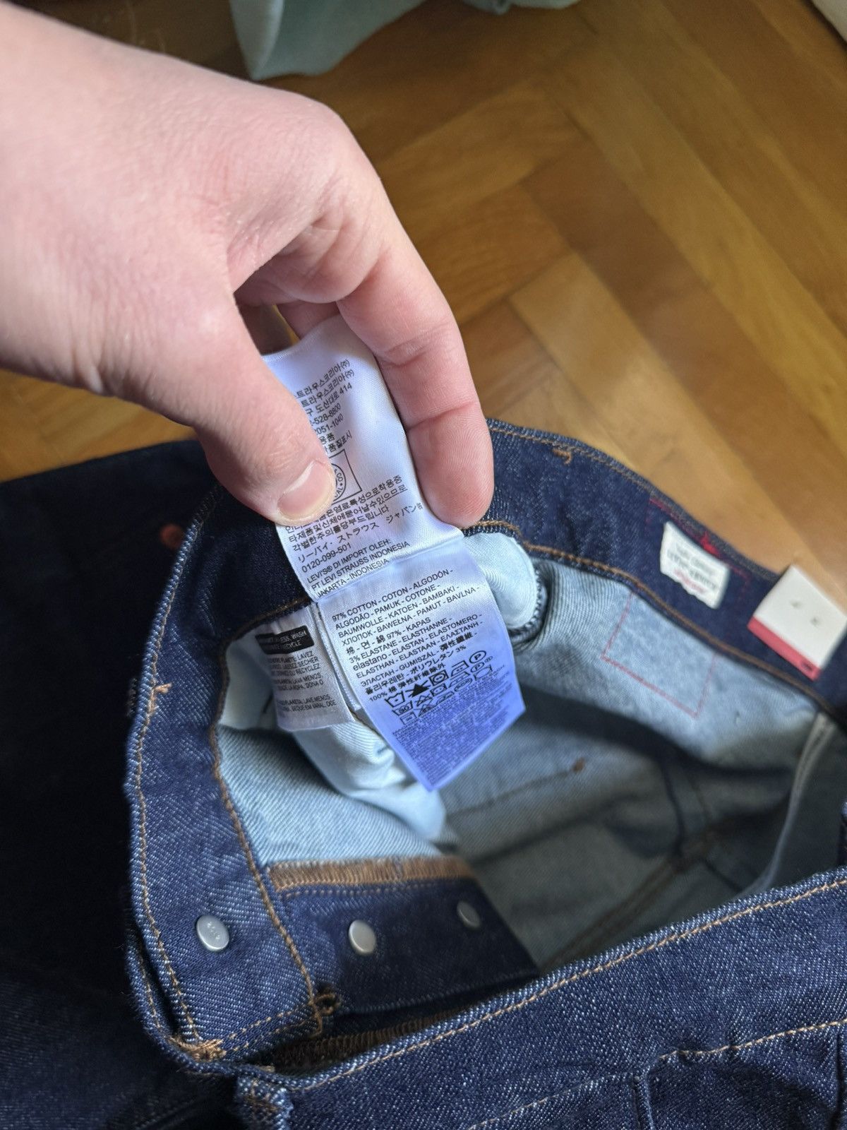Levi's Levi’s Engineered Raw Japanese style denim loose tapered Size US 30 / EU 46 - 4 Thumbnail