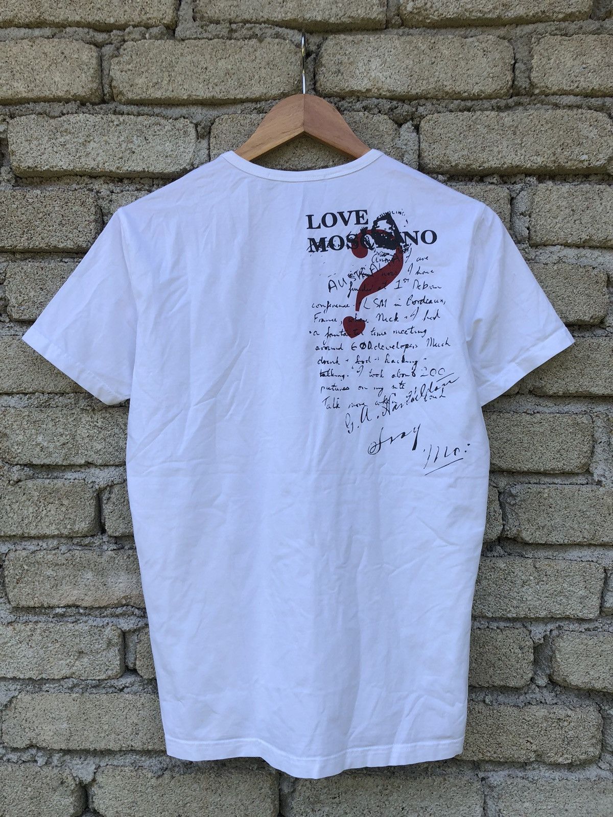 Moschino RARE Love Moschino Tshirt Size M / US 6-8 / IT 42-44 - 9 Thumbnail