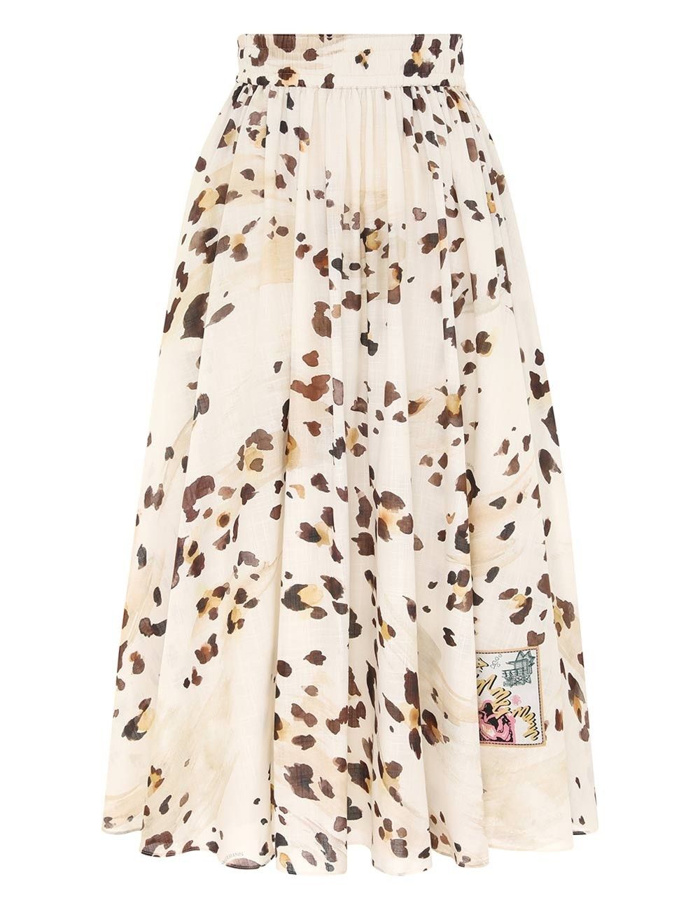 Zimmermann oc11z1025 Acacia Swing Skirt in Multicolor Size 30" / US 8 / IT 44 - 1 Thumbnail
