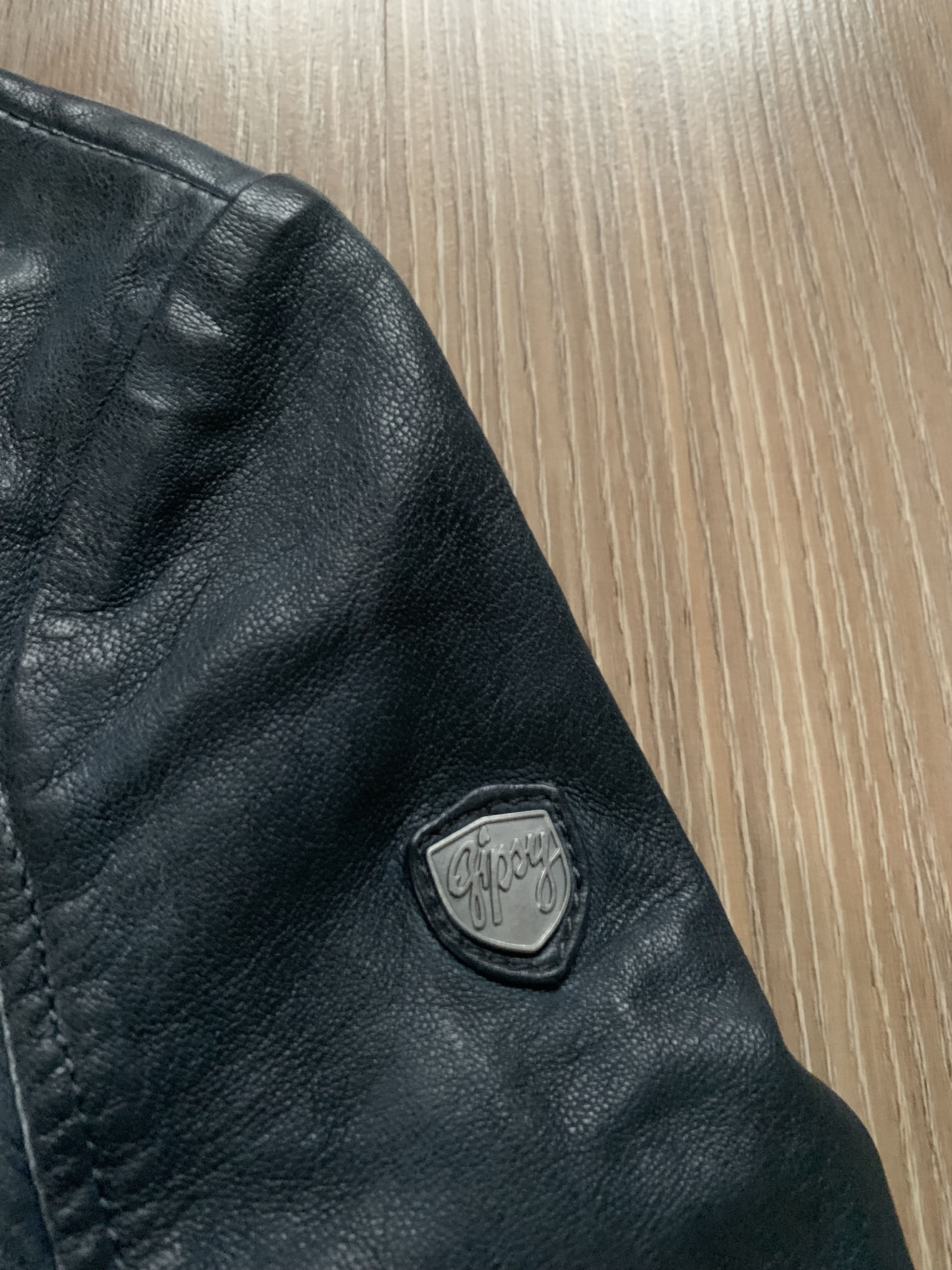 Gypsy Gipsy by Mauritius Black Moto Leather Jacket Size XS / US 0-2 / IT 36-38 - 11 Thumbnail