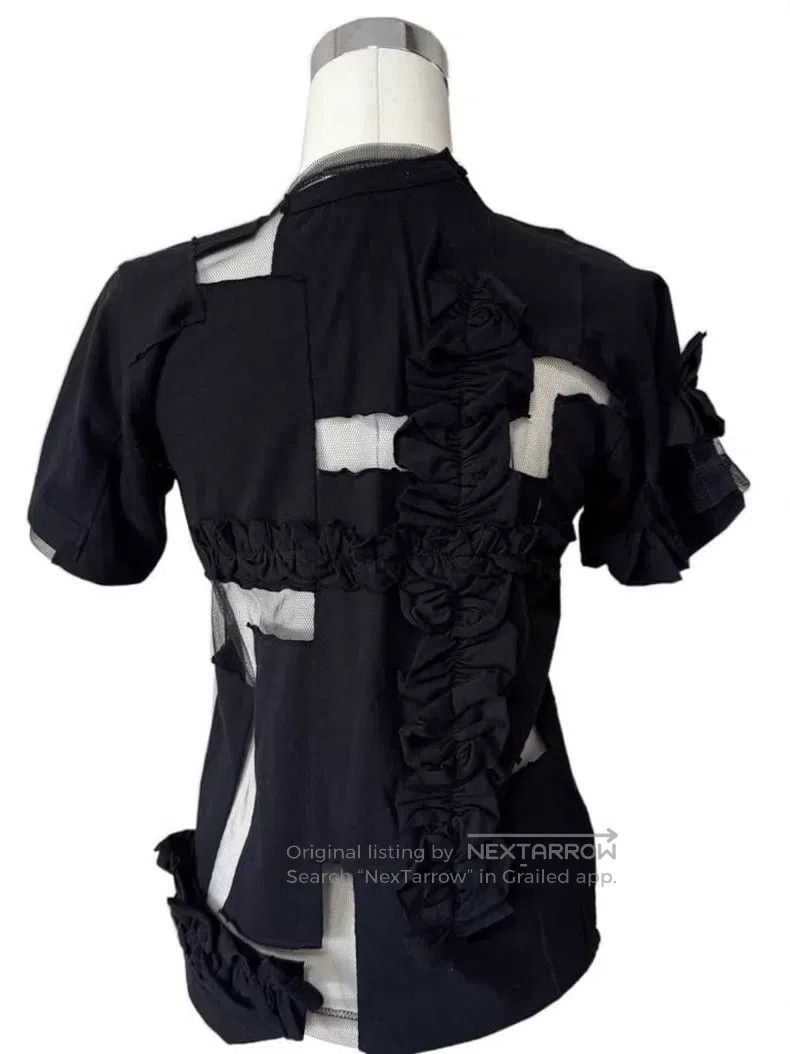 Comme des Garcons Comme des Garcons Destruction Short Sleeve Size S / US 4 / IT 40 - 2 Thumbnail