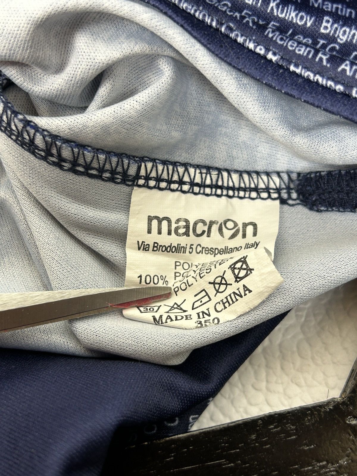 Vintage Vintage Macron Millwall FC 2010/11 Anniversary Kit Jersey Size US XXL / EU 58 / 5 - 8 Thumbnail