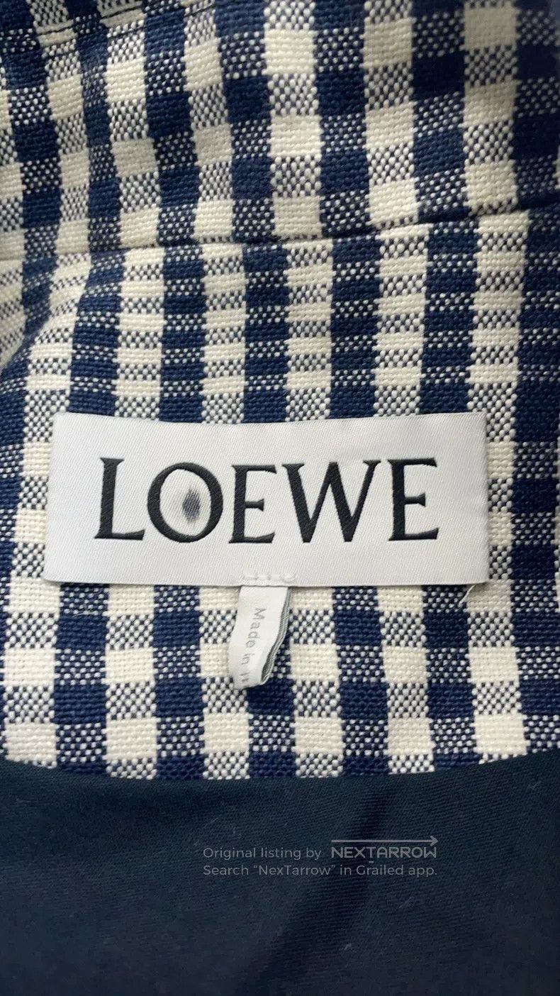 Loewe Loewe Tartan Coat Jacket Size XS / US 0-2 / IT 36-38 - 3 Thumbnail