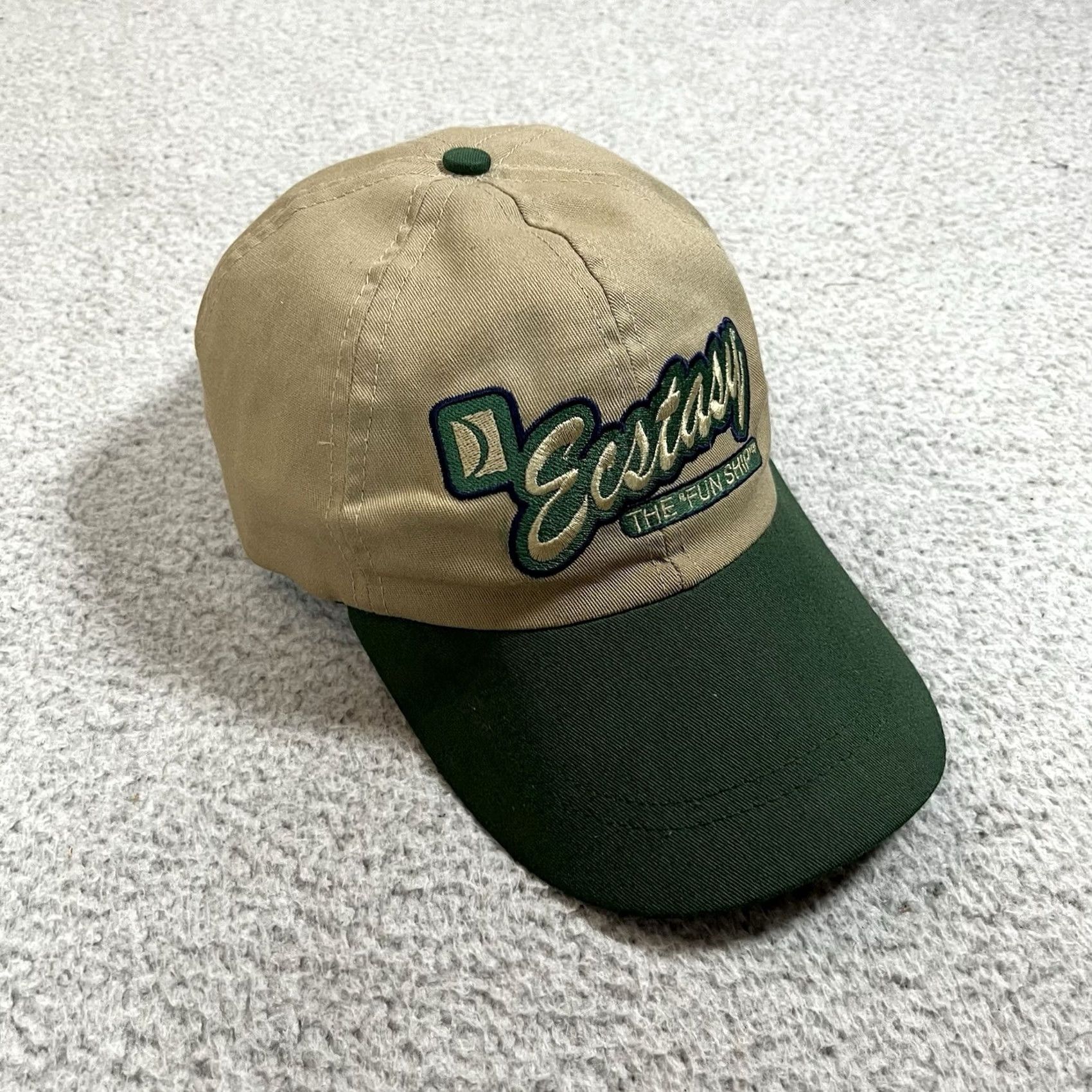 Vintage Vintage Classic Sportswear Hat - Rave EDM Trippy Psychedelic Spellout Made USA Size ONE SIZE - 2 Thumbnail