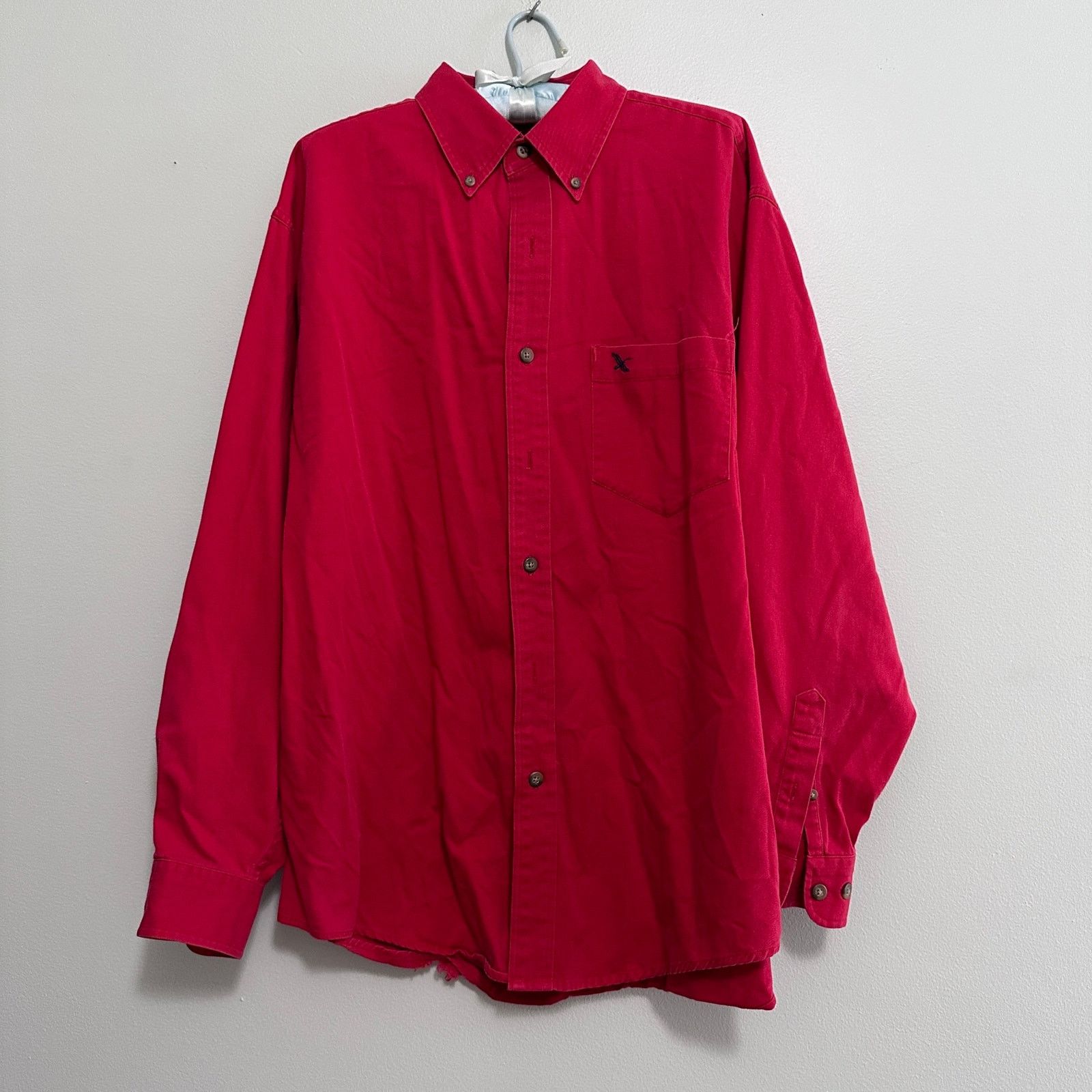 Eddie Bauer Vintage Eddie Bauer solid red button down size M Size US M / EU 48-50 / 2 - 2 Thumbnail