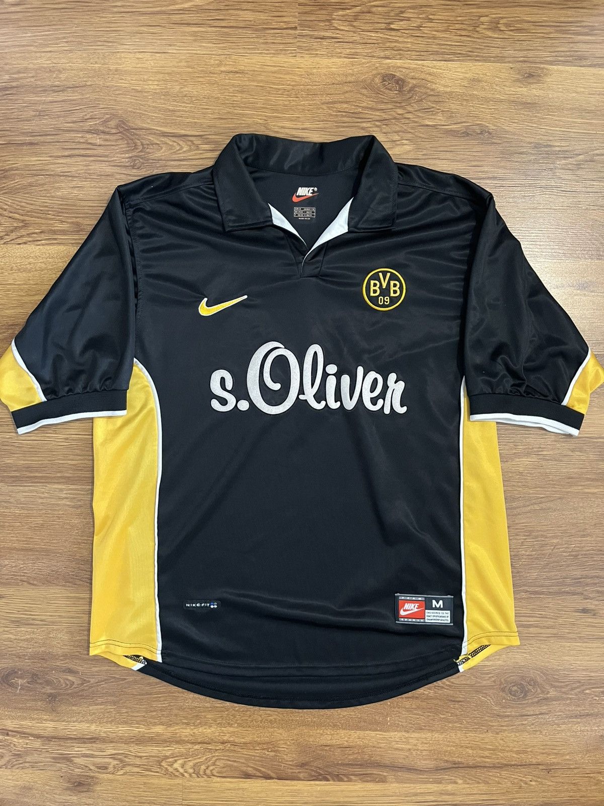 Borussia Dortmund 1998/1999 Away Soccer Jersey Vinatge