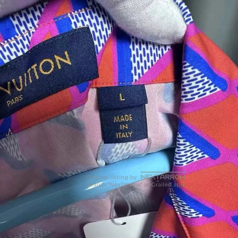 Louis Vuitton Louis Vuitton Multi-color diamond cricket pattern jacquard Size US L / EU 52-54 / 3 - 5 Thumbnail