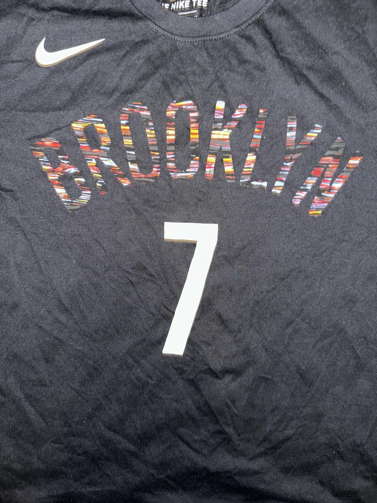 Nike Nike Men's Brooklyn Nets Kevin Durant City Edition Name & Number T-Shirt Size US M / EU 48-50 / 2 - 3 Thumbnail