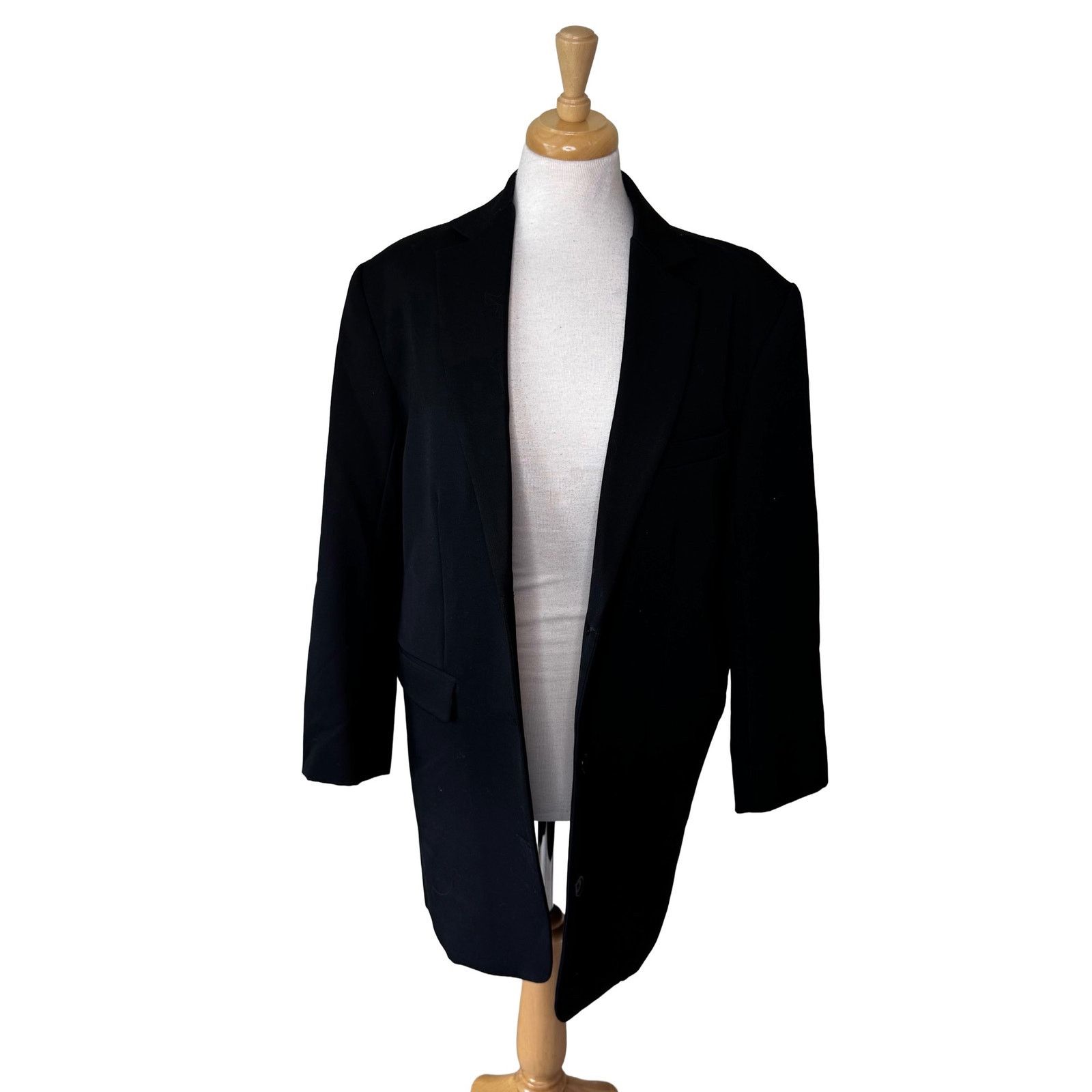 Anine Bing ANINE BING Oversized Wool 3 Button Overcoat Blazer Jacket Size S / US 4 / IT 40 - 1 Thumbnail