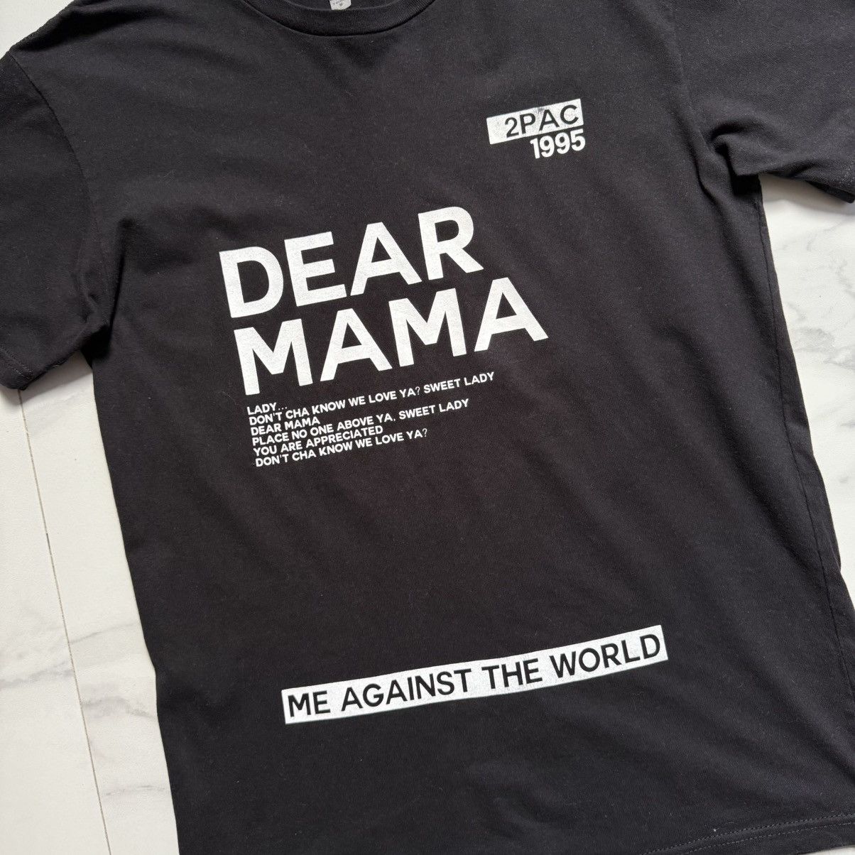 Rap Tees Sick Rare! 2Pac Dear Mama Vintage T-Shirt Size US M / EU 48-50 / 2 - 4 Thumbnail