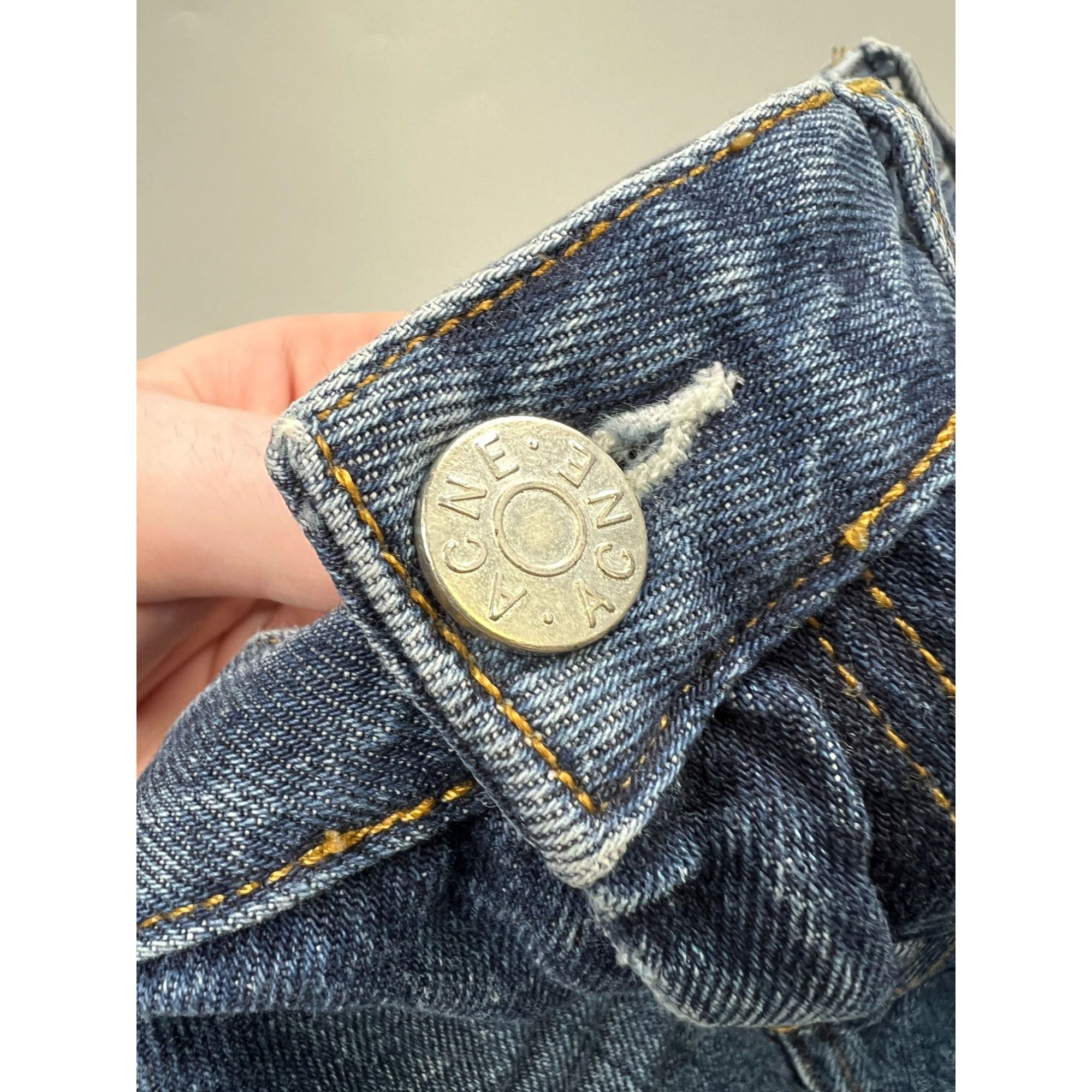 Acne Studios Acne Studios Pop Vintage Blue Denim Jeans Pants (Y0946) Size US 36 / EU 52 - 4 Thumbnail