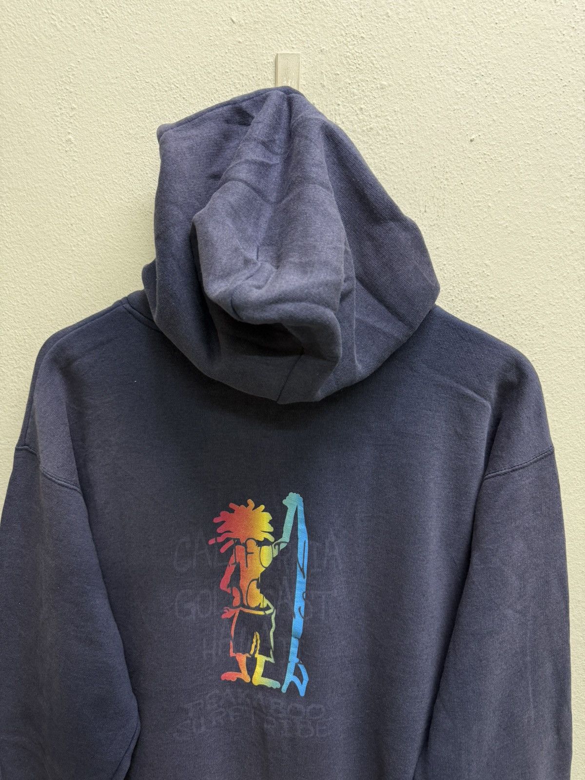 Japanese Brand Vintage Peakaboo Custom Surfwear Rasta Zip Up Hoodie Size US L / EU 52-54 / 3 - 20 Thumbnail