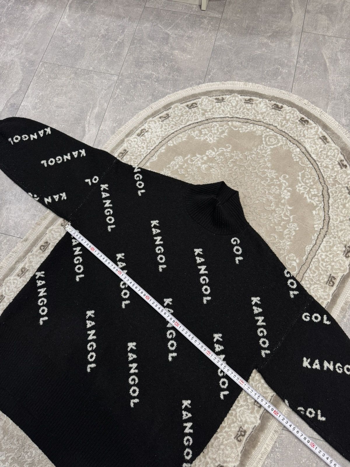 Kangol Vintage Kangol Monogram Big Logo Wool Sweater Streetwear Y2K Size M / US 6-8 / IT 42-44 - 4 Thumbnail