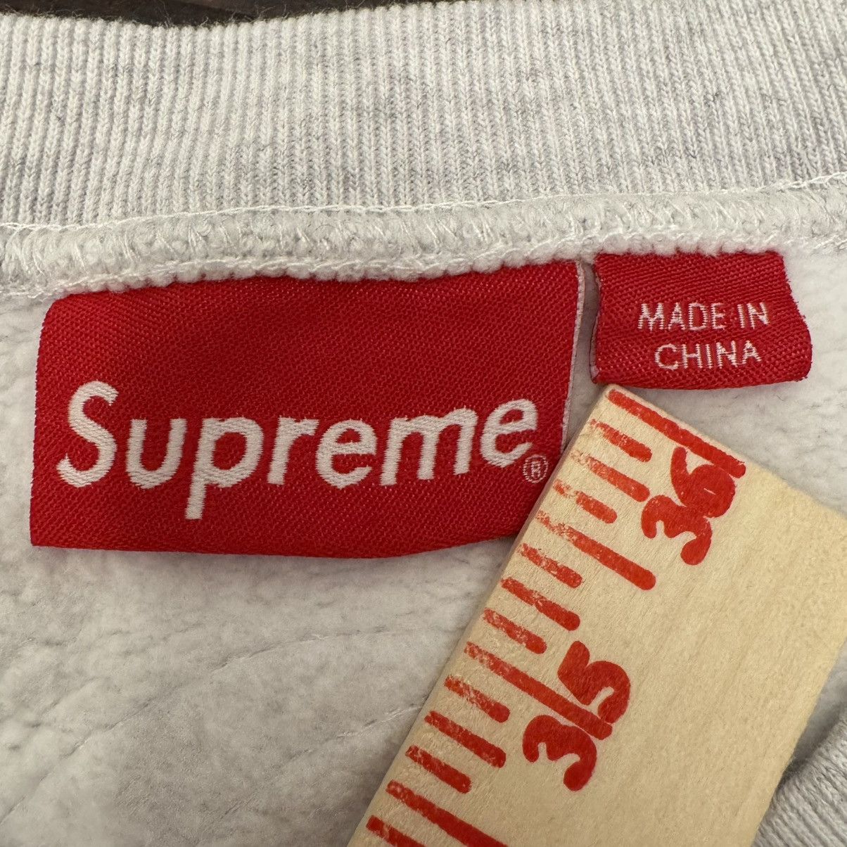 Supreme Supreme Tonal Applique Crewneck Size US XL / EU 56 / 4 - 4 Thumbnail