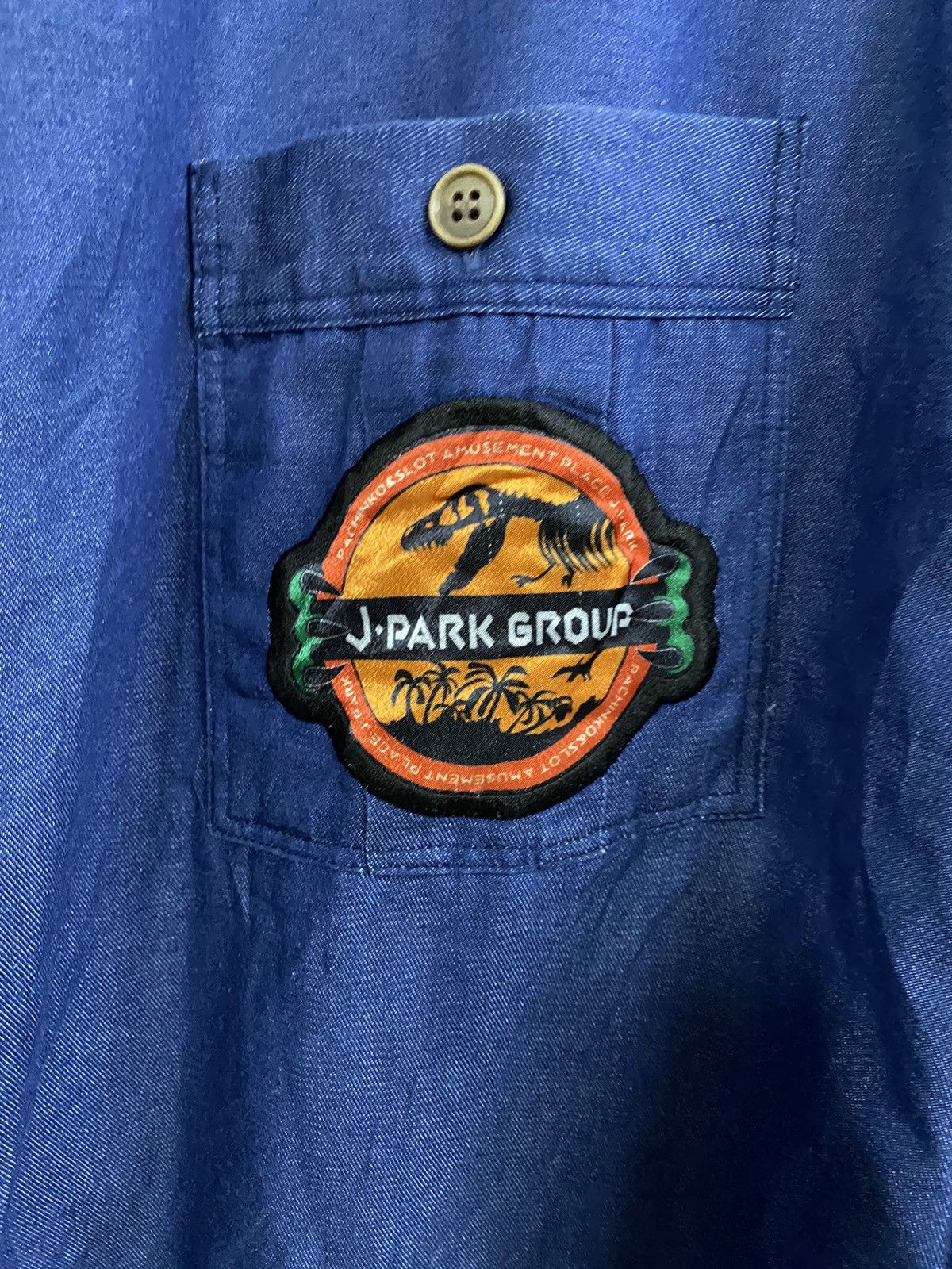Places + Faces Jurassic Park Group Uniforms Denim Shirt Staff Size US L / EU 52-54 / 3 - 6 Thumbnail