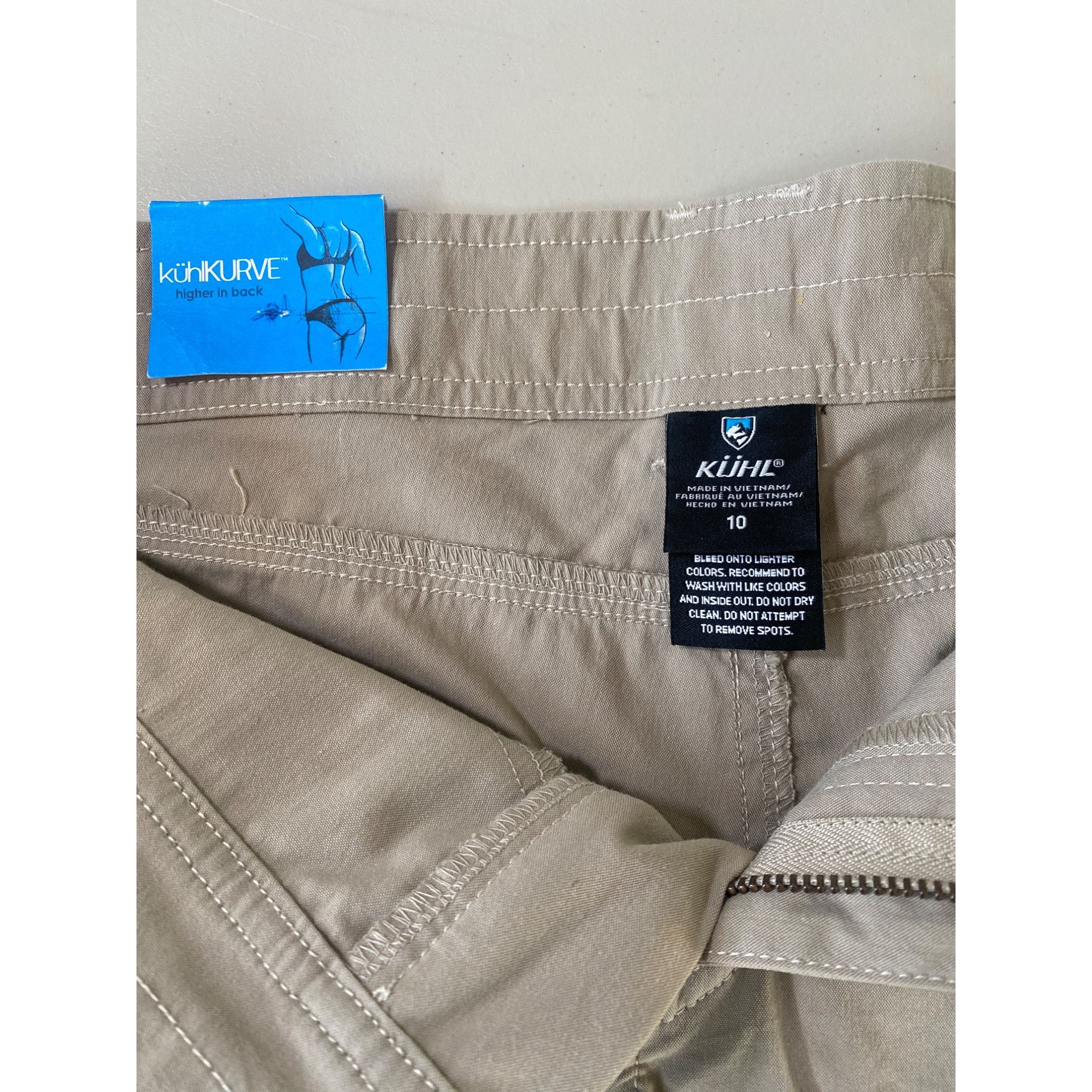 Kuhl NWT Kuhl Women's 10 Splash Shorts 5.5 Beige MSRP$65 Size 32" / US 10 / IT 46 - 6 Thumbnail