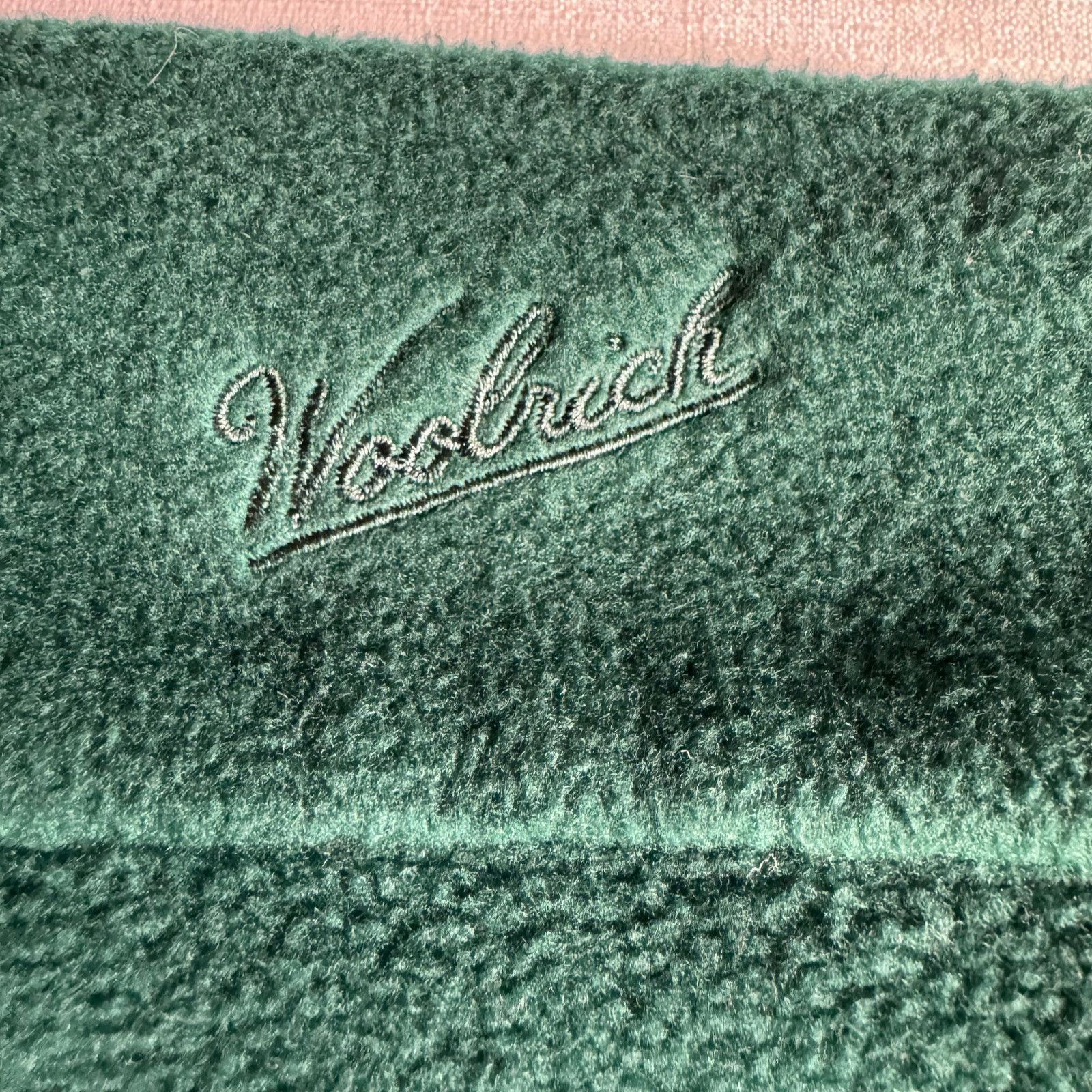 Woolrich Woolen Mills Woolrich Fleece Vest Forest Green Full Zip Outdoor 2XL Size US XXL / EU 58 / 5 - 4 Thumbnail