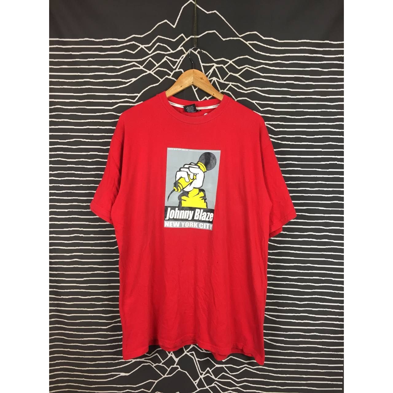 Rap Tees Vtg 90s Johnny Blaze New York City Methodman Wutang Clan Tee Size US XL / EU 56 / 4 - 2 Thumbnail