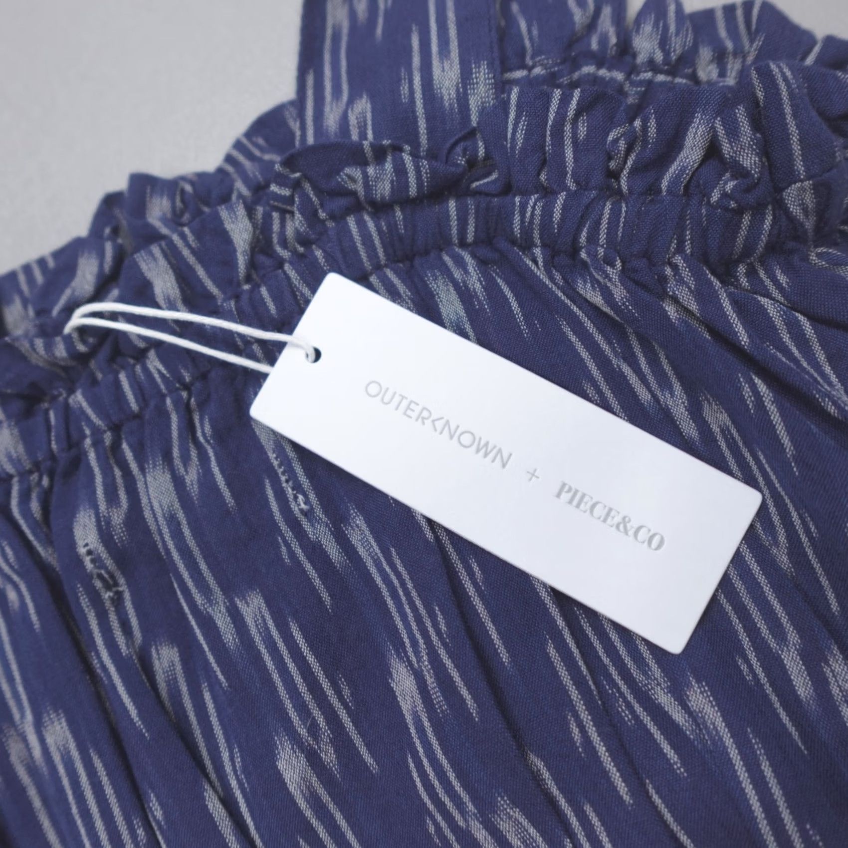 Outerknown Outerknown + Piece&CO Isla Dress Cami Jumpsuit RAI Navy Blue Women's Size XS Size XS / US 0-2 / IT 36-38 - 2 Thumbnail