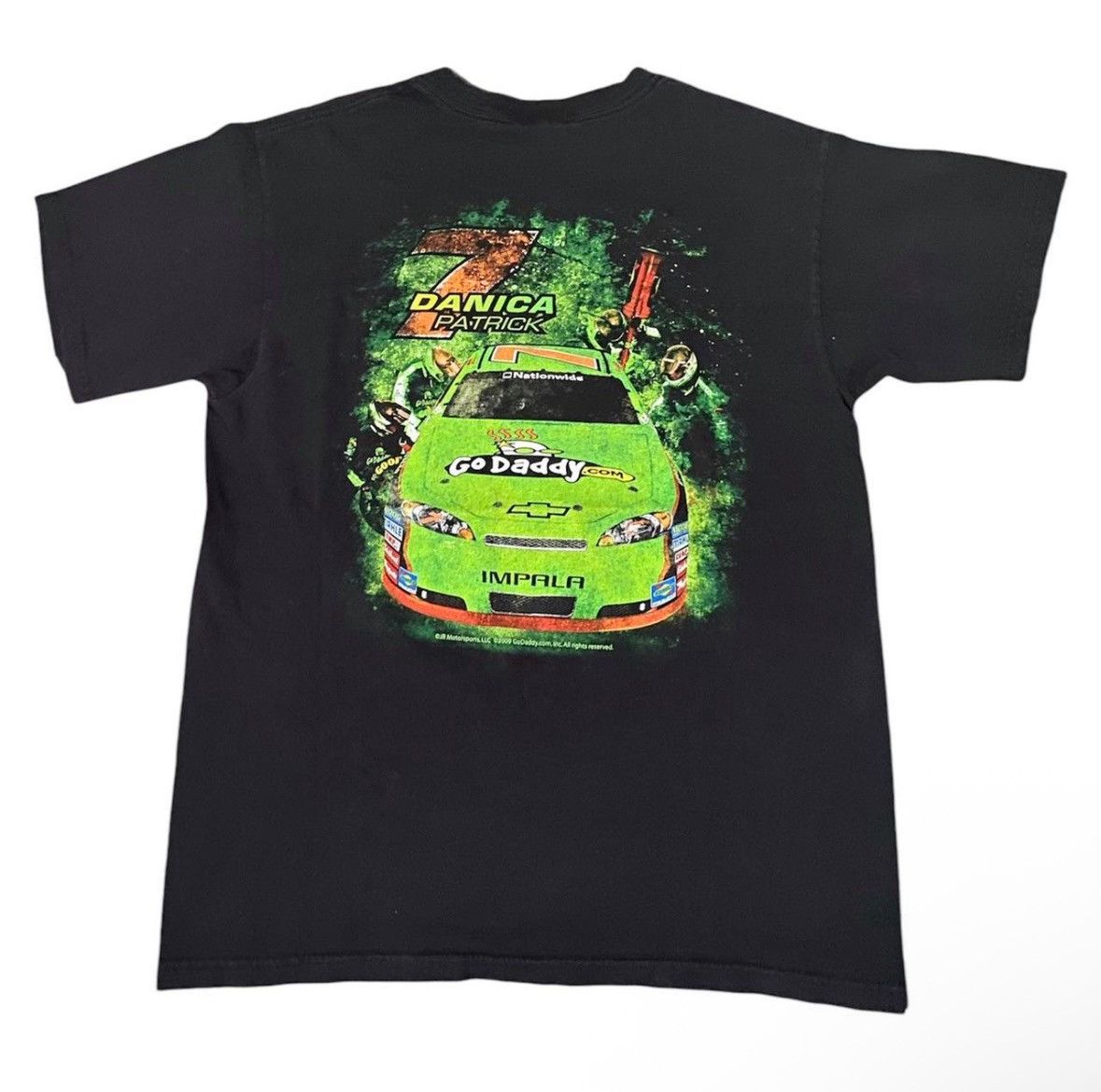 NASCAR 2008 Danica Patrick Go Daddy Vintage Shirt Size US XL / EU 56 / 4 - 1 Thumbnail