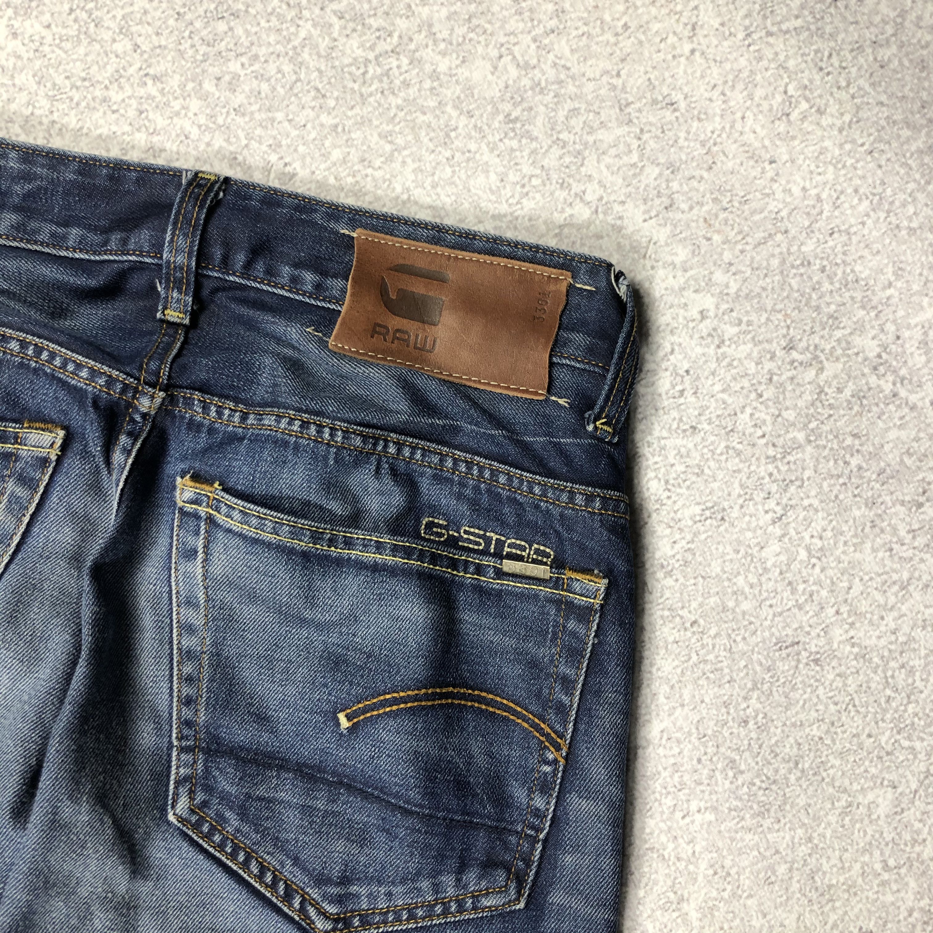 G-Star Vintage G-Star Raw Low Tapered Jeans Pants Size US 30 / EU 46 - 13 Thumbnail