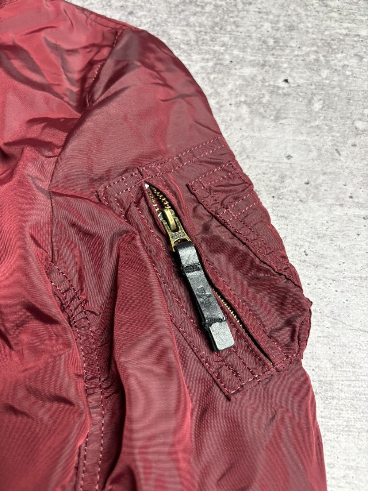Alpha Industries Alpha Industries Nylon Bomber Jacket Size S / US 4 / IT 40 - 3 Thumbnail