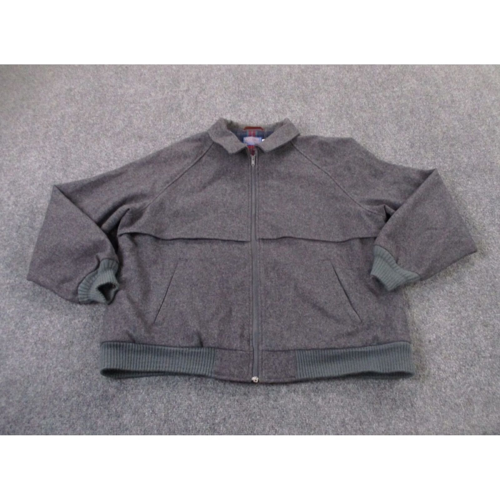 Pendleton VINTAGE Pendleton Jacket Men XL Wool Plaid Lined Outdoors Farm Barn Size US XL / EU 56 / 4 - 2 Thumbnail