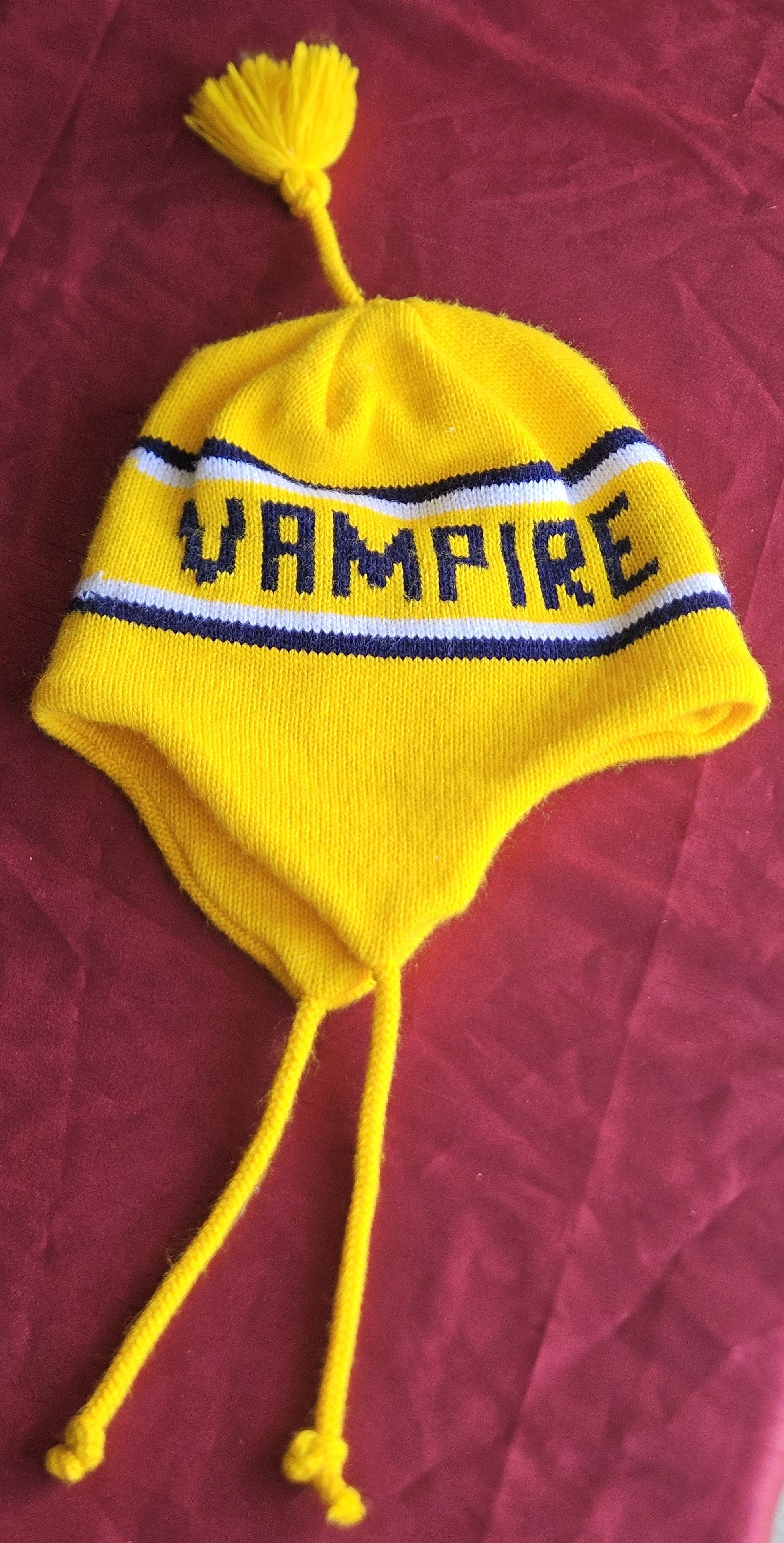 Other Vampire Weekend '00s Vintage Beanie College Hat Cap RARE! Size ONE SIZE - 9 Thumbnail
