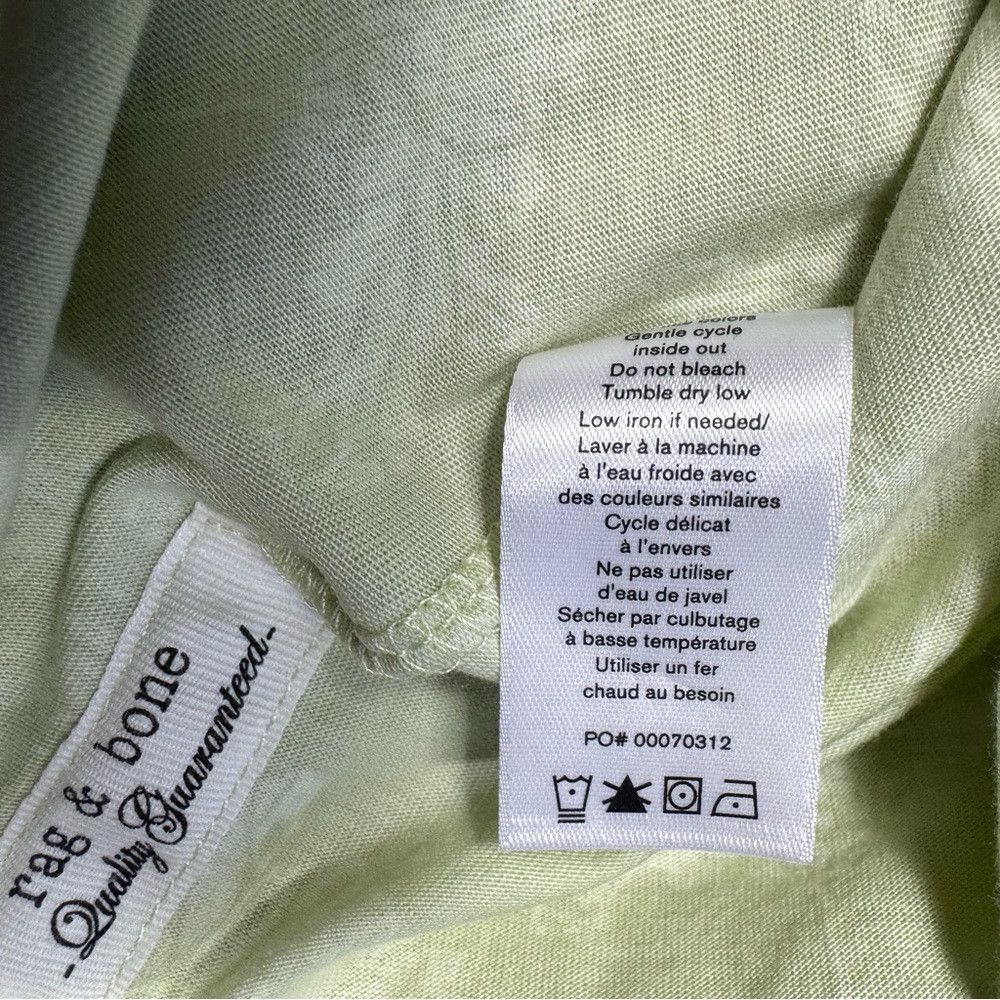Rag & Bone NWT New $118 Rag & Bone Summer Leaf Cotton T-Shirt Size XS Size XS / US 0-2 / IT 36-38 - 8 Thumbnail