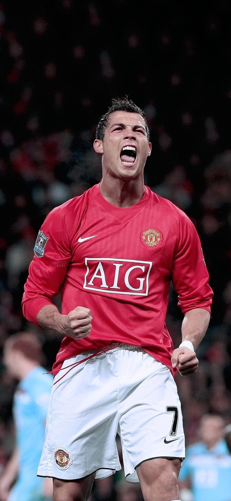 Nike MAN UNITED NIKE 2007/2008 FOOTBALL HOME JERSEY #7 RONALDO Size US XL / EU 56 / 4 - 15 Thumbnail