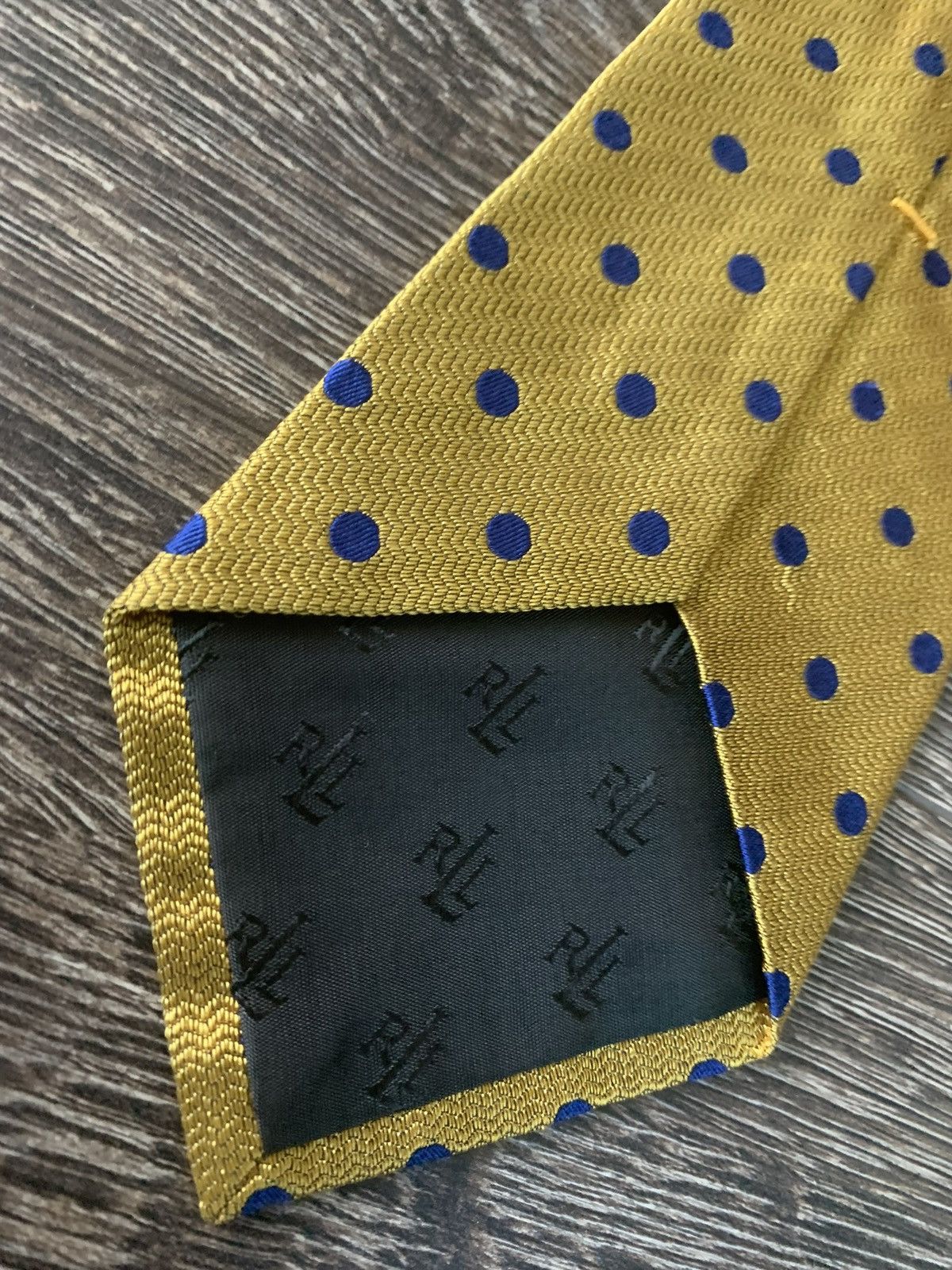 Ralph Lauren Yellow Ralph Lauren Tie Size ONE SIZE - 4 Thumbnail