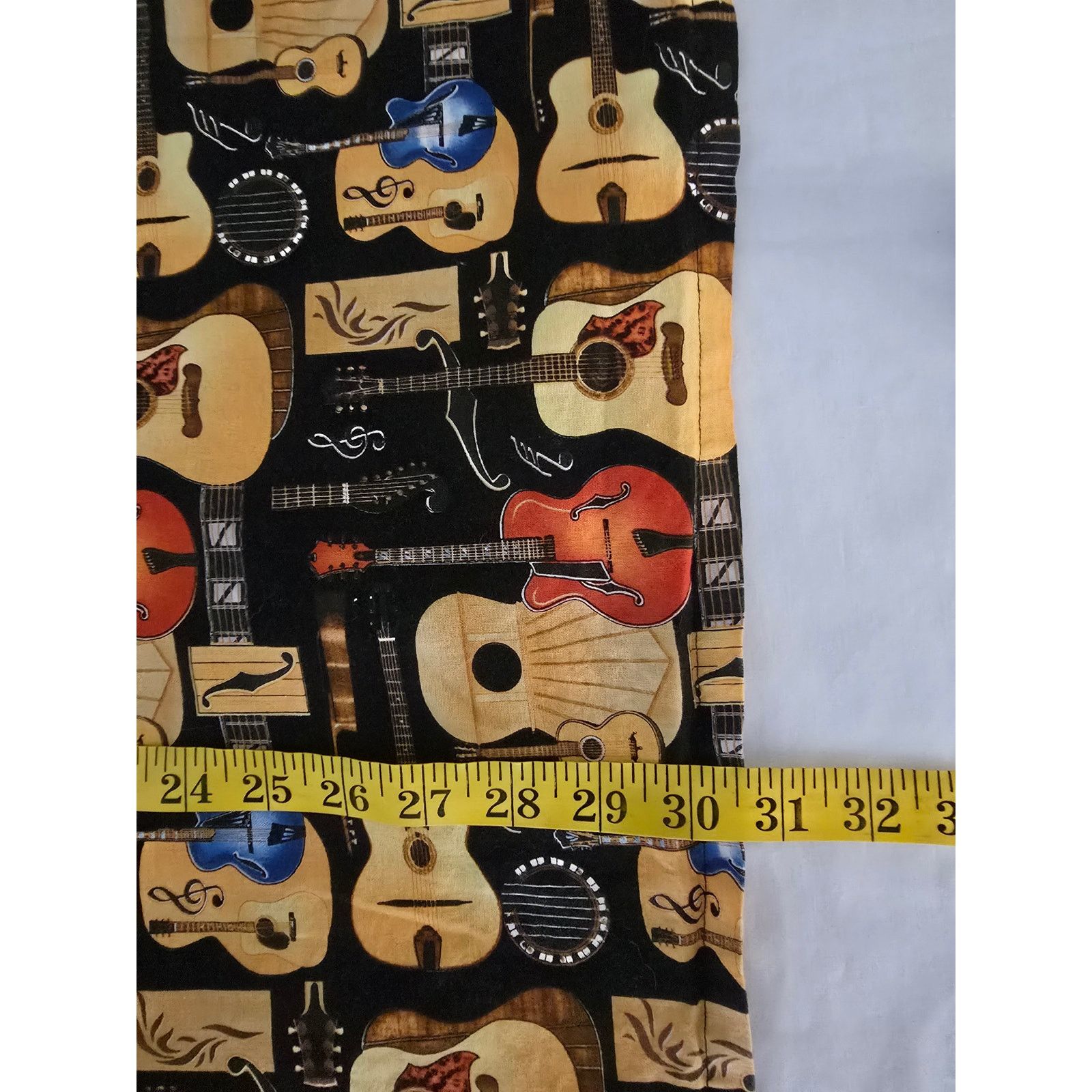 Vintage Vintage Max Boxxer Shirt Guitar AOP Hawaiian Button Down Size US L / EU 52-54 / 3 - 10 Thumbnail