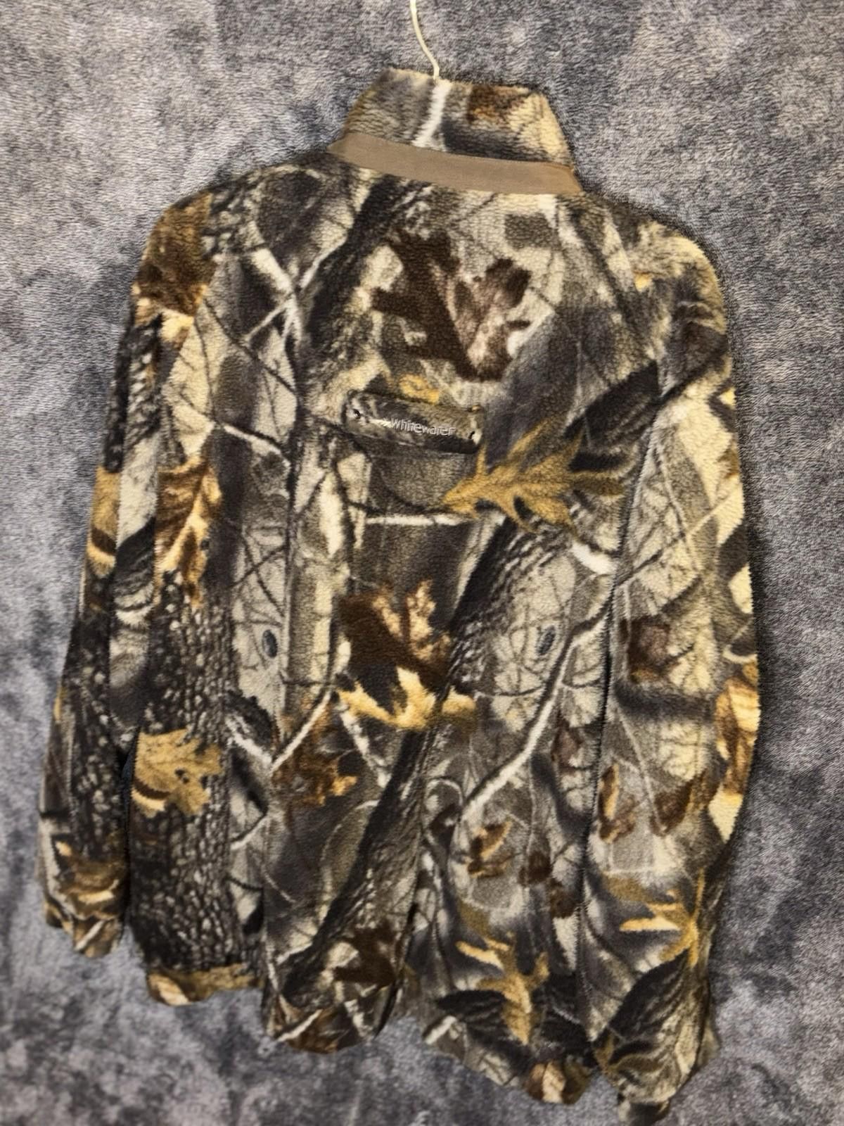 Ben Sherman Vintage Whitewater Camo Fleece Jacket Mens L Zip Hunting Size US L / EU 52-54 / 3 - 4 Thumbnail