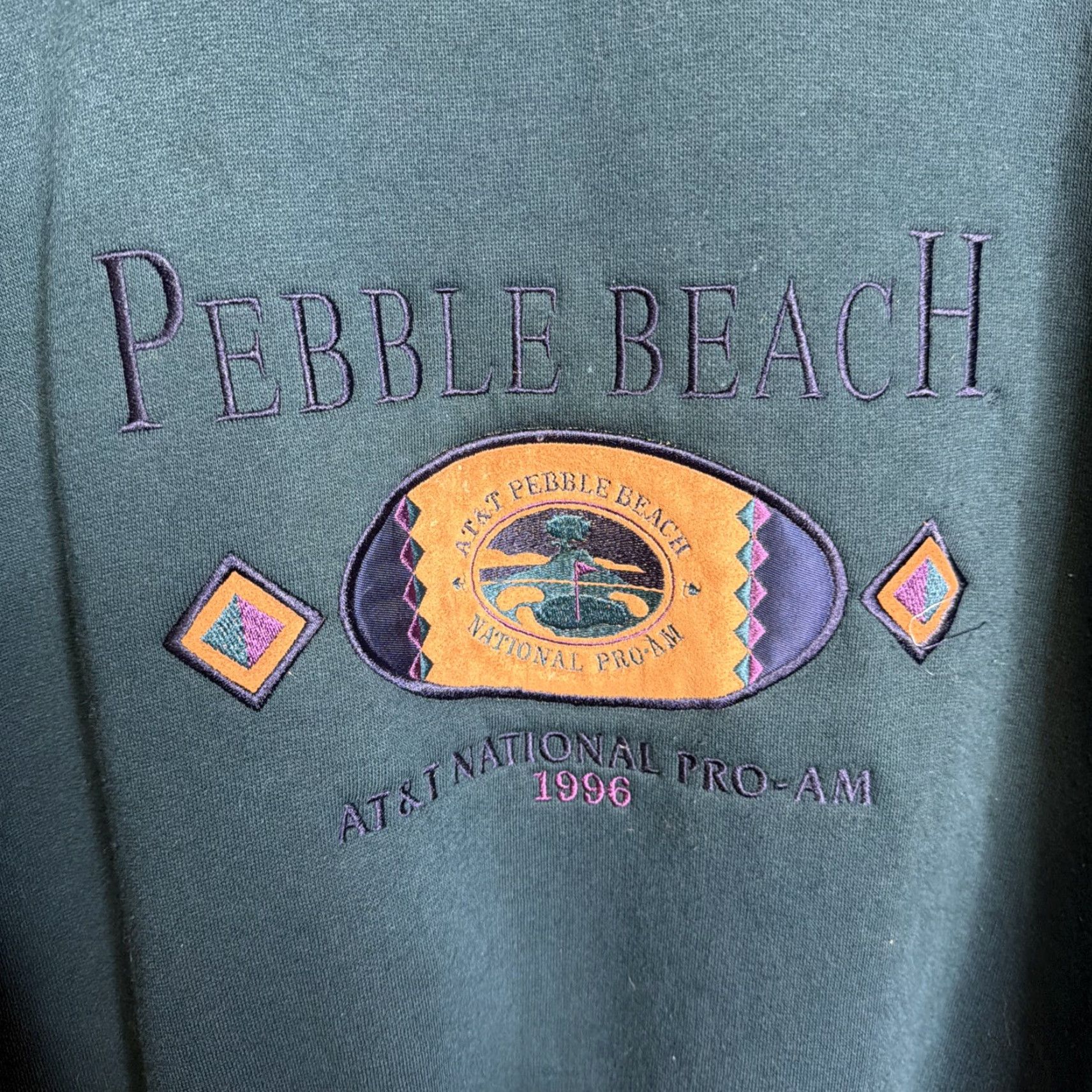 Vintage VINTAGE U.S. OPEN Pebble Beach Golf Button Sweater Small Green Gear For Sports Shirt Pullover Mens Size US S / EU 44-46 / 1 - 2 Thumbnail
